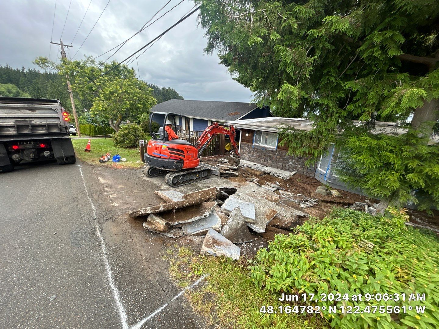 Gerry | Concrete Driveway & Walkway by Jireh Asphalt & Concrete Inc 