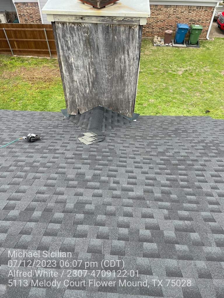 Project in Flower Mound  by Zeus Exteriors