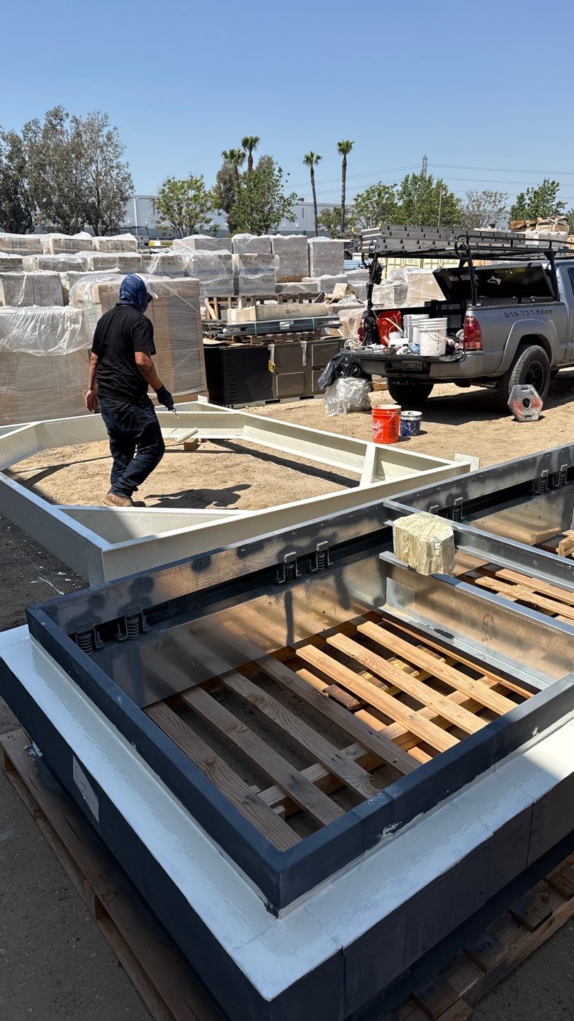 Coronado Tower Roof Rejuvenation and Waterproofing Using Ecodur Coating by Reliable Roofing San Diego Inc.