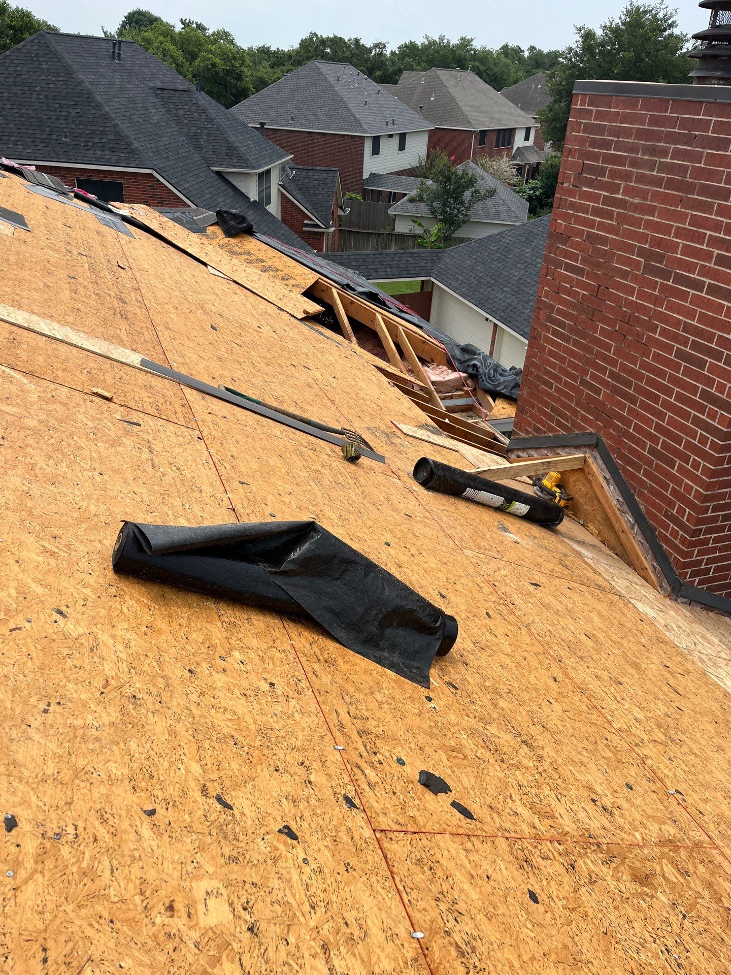 Residential Roofing Repair using Owen's Corning Duration (Lifetime) Shingles by Roof Repair Services LLC