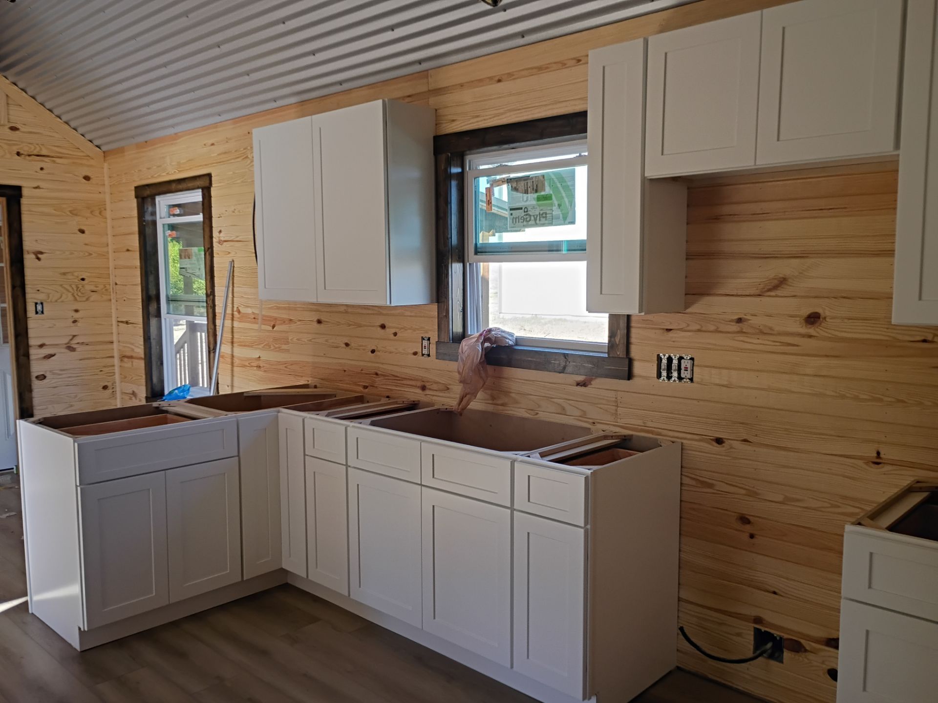 Barn House Blitz: Full Cabinet Installation Completed in One Day by Tibi Soli LLC