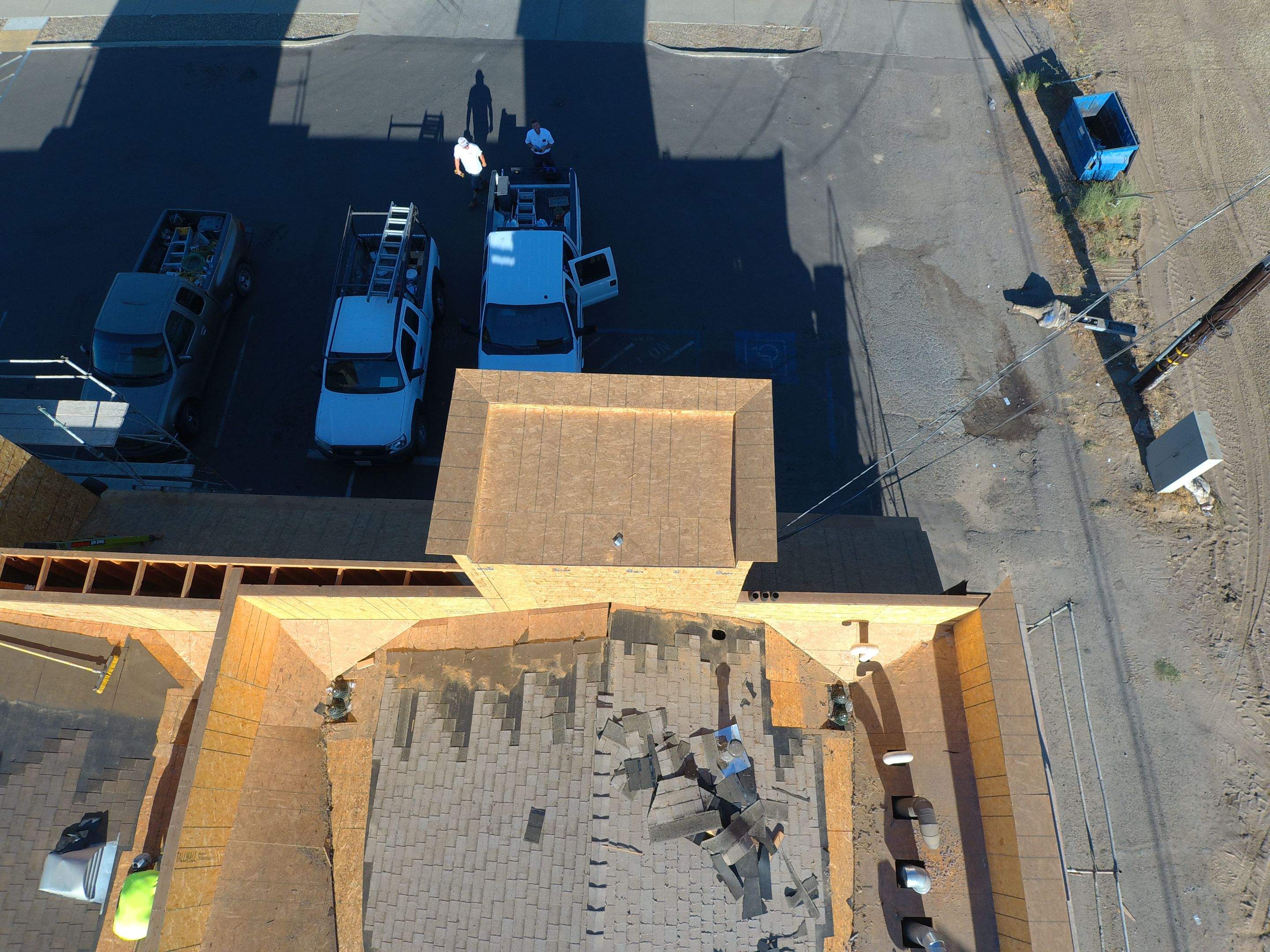 Spray foam and coatings using Conklin Benchmark/PUMA XL coatings and spray foam by Straight Edge Roofing Inc