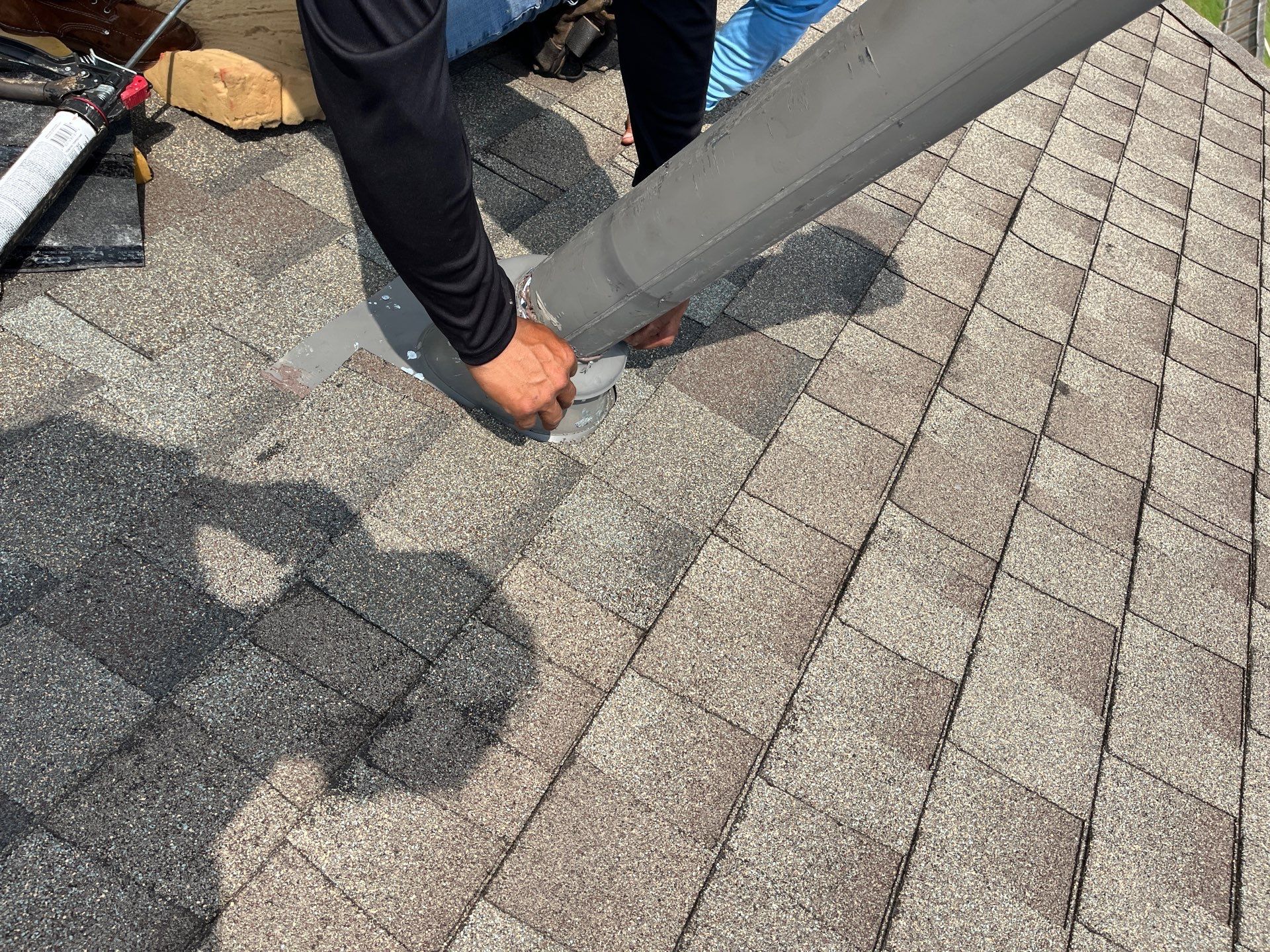 Hail Damage using Owen's Corning Duration (Lifetime) Shingles by Roof Repair Services LLC