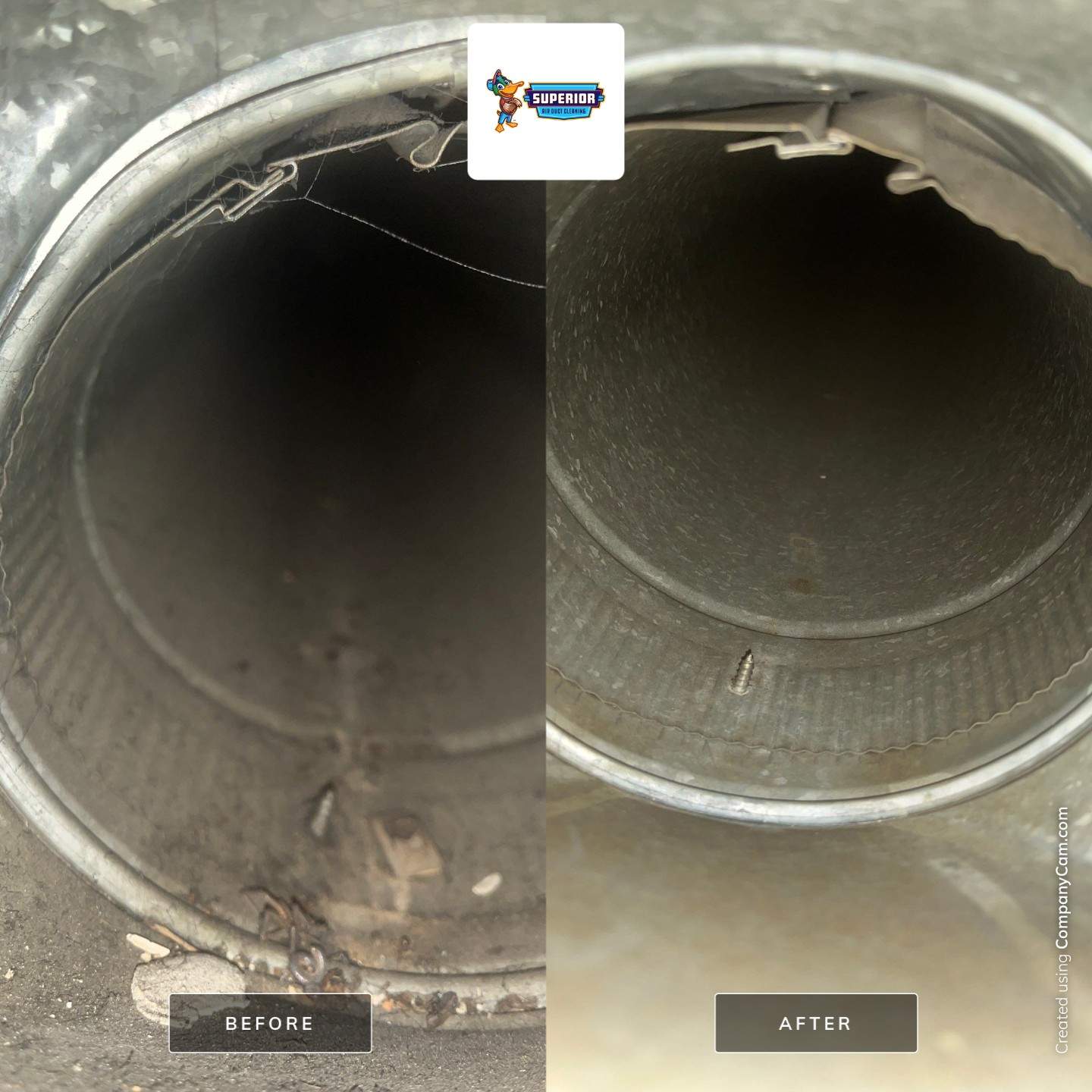 Air Duct Cleaning With a Vacuum Truck in New Castle, PA by Superior Air Duct Cleaning
