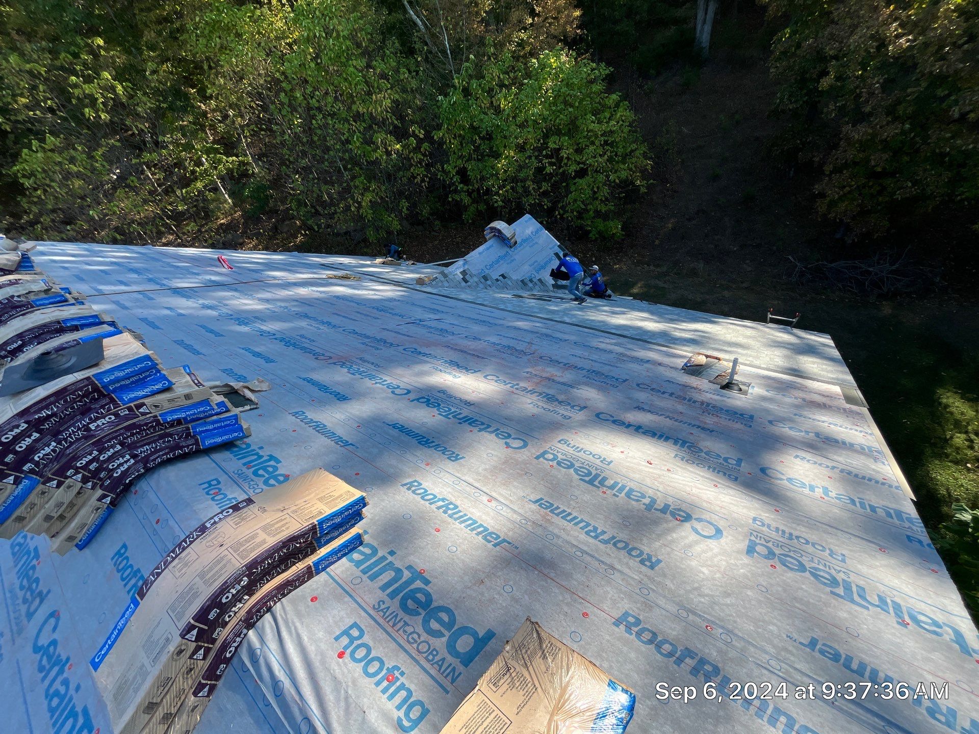 Residential Roofing Repair using Certainteed Landmark Pro Shingles by Fahey Roofing + Contracting