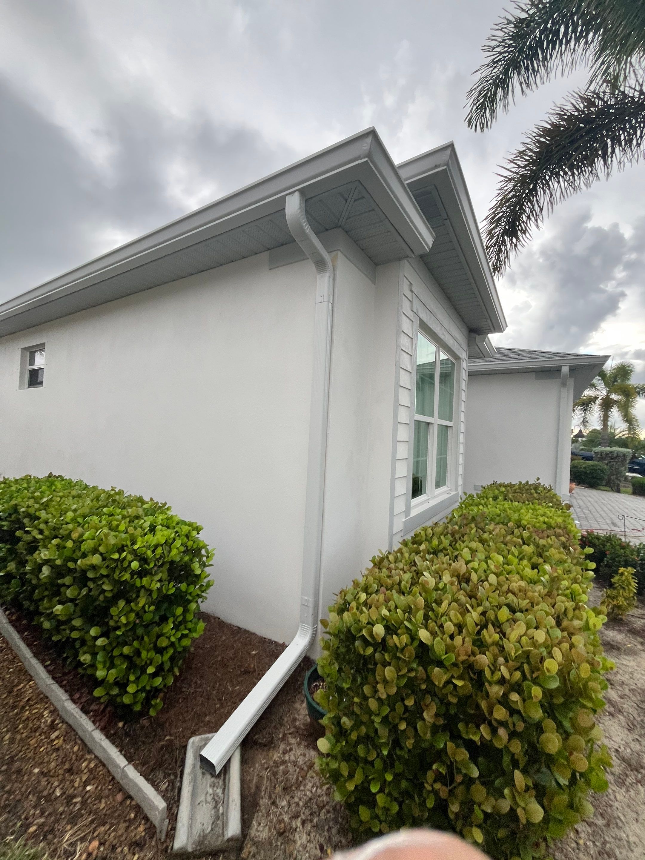 6-inch K-style Gutters Punta Gorda FL by Gutter Professors
