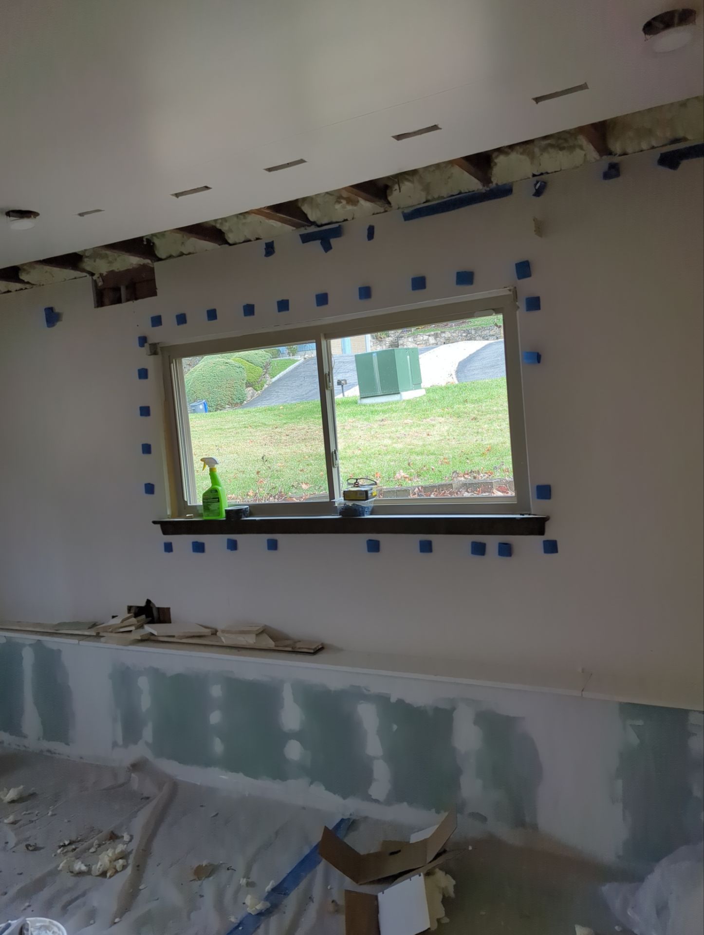 Exterior Walls Using Closed-Cell Spray Foam by NYS Foam & Energy