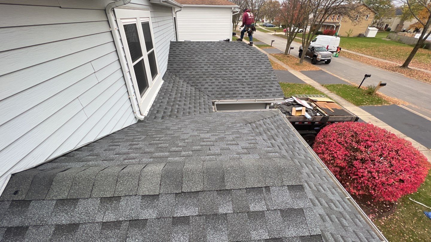 Multi-family unit roof replacement. using GAF Timberline HDZ by Pro Home Services Inc