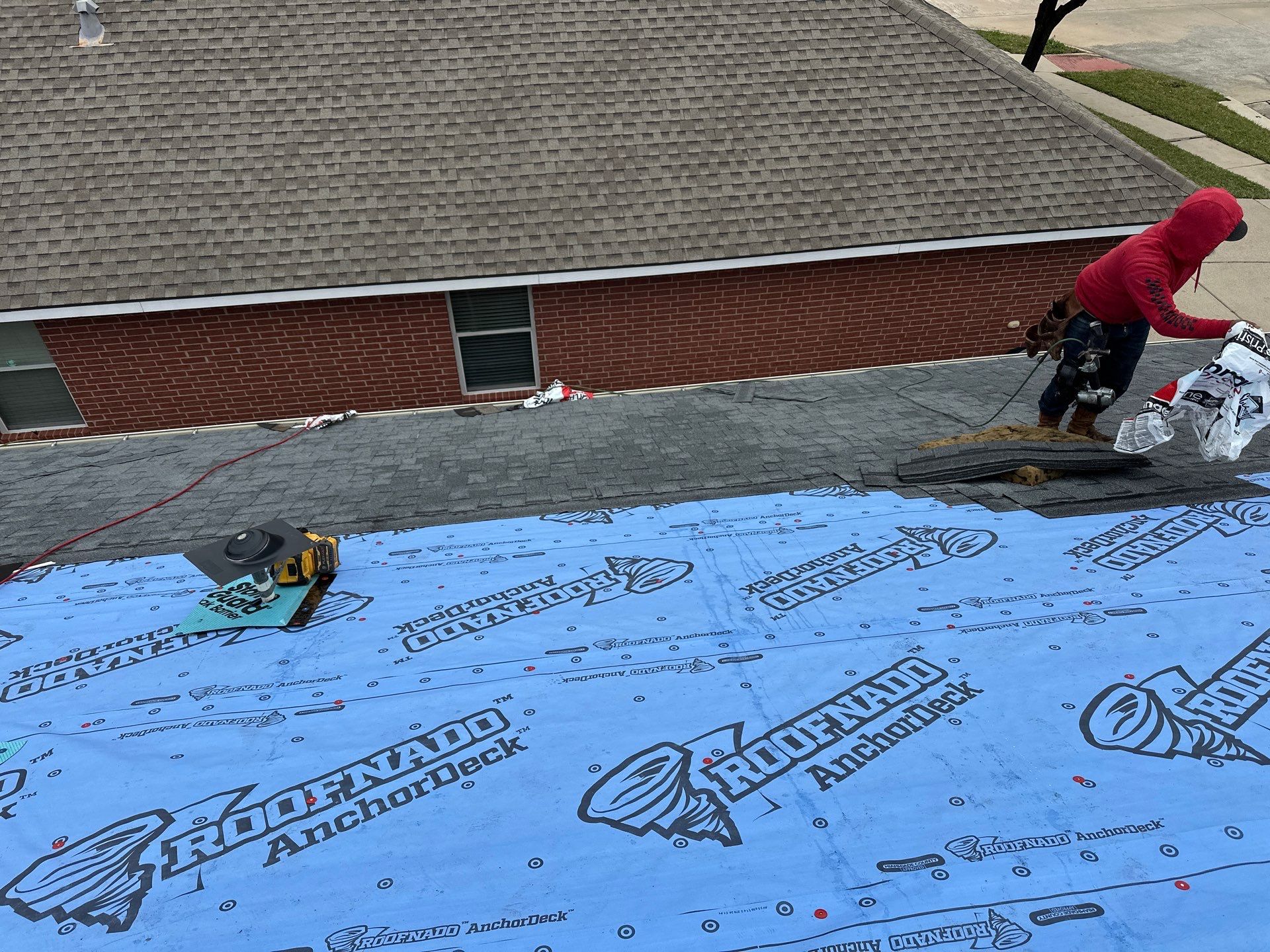 Project in Houston by Motion Roofing
