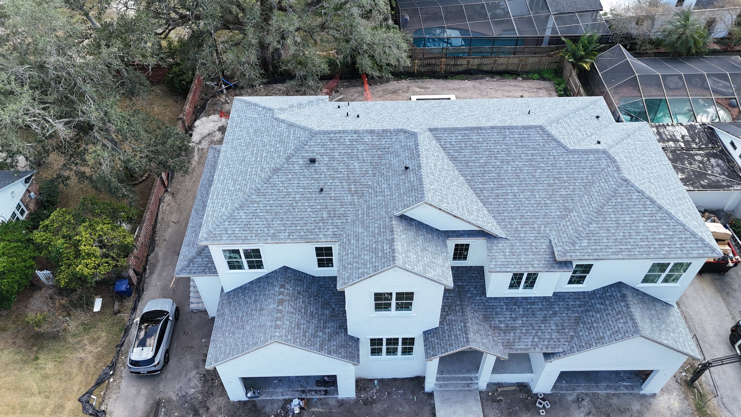 New Construction Roof Installation in Tampa, FL by Shingle Masters Roofing