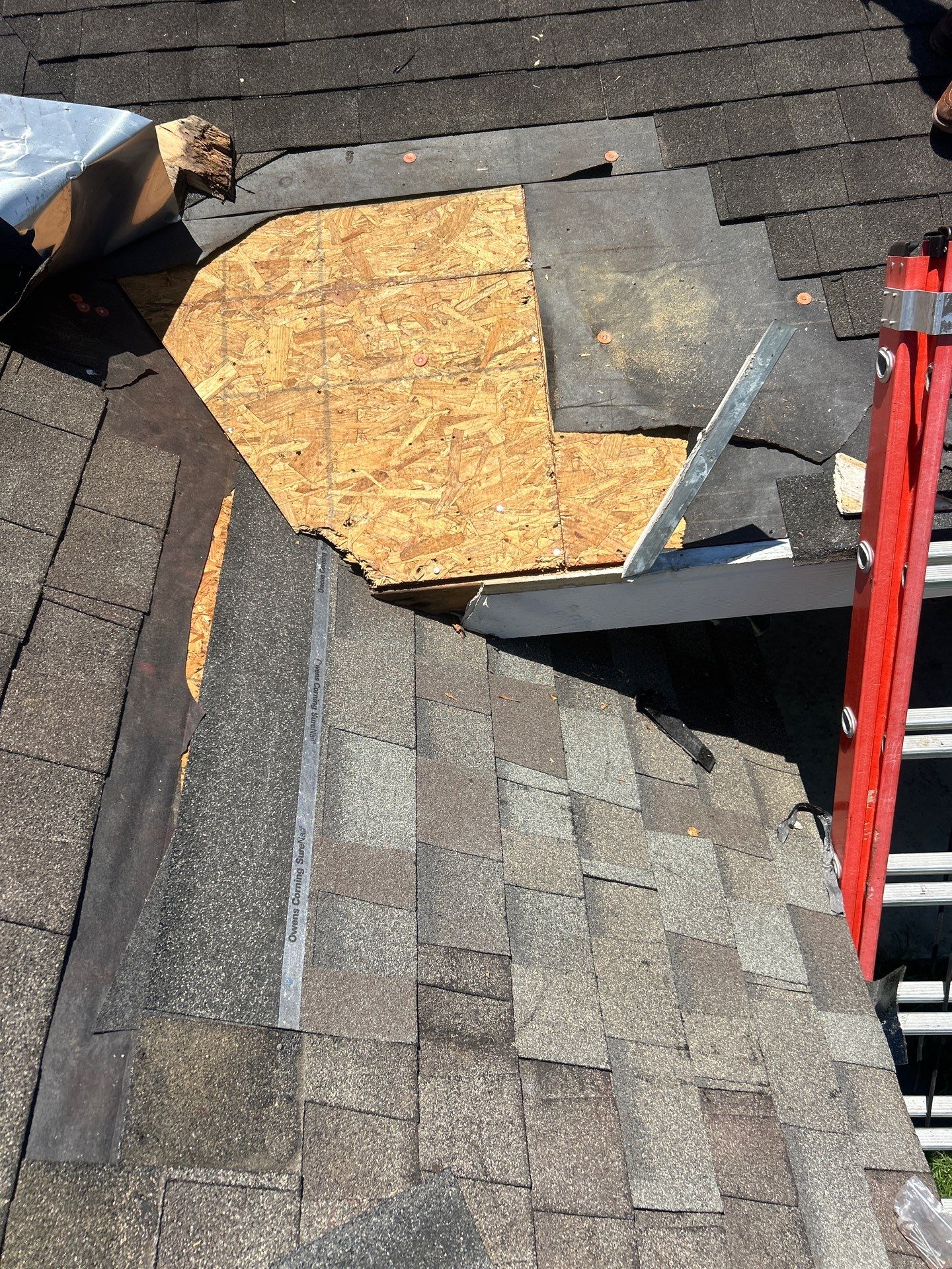 Residential Roofing Repair using Owen's Corning Duration (Lifetime) Shingles by Roof Repair Services LLC