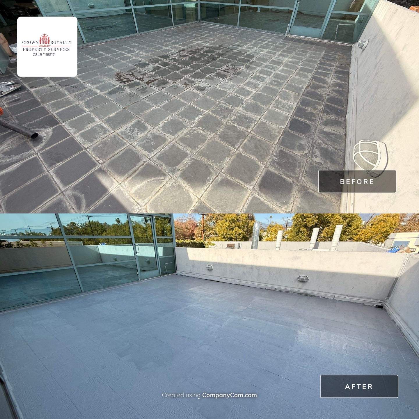Before and After - ICSC by Crown Royalty Property Services 