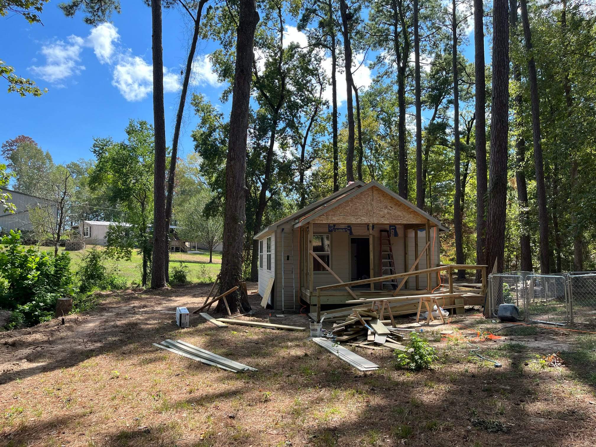 Mother In Law Tiny House Built - Project in Point Blank, TX by Harden Enterprise Services LLC