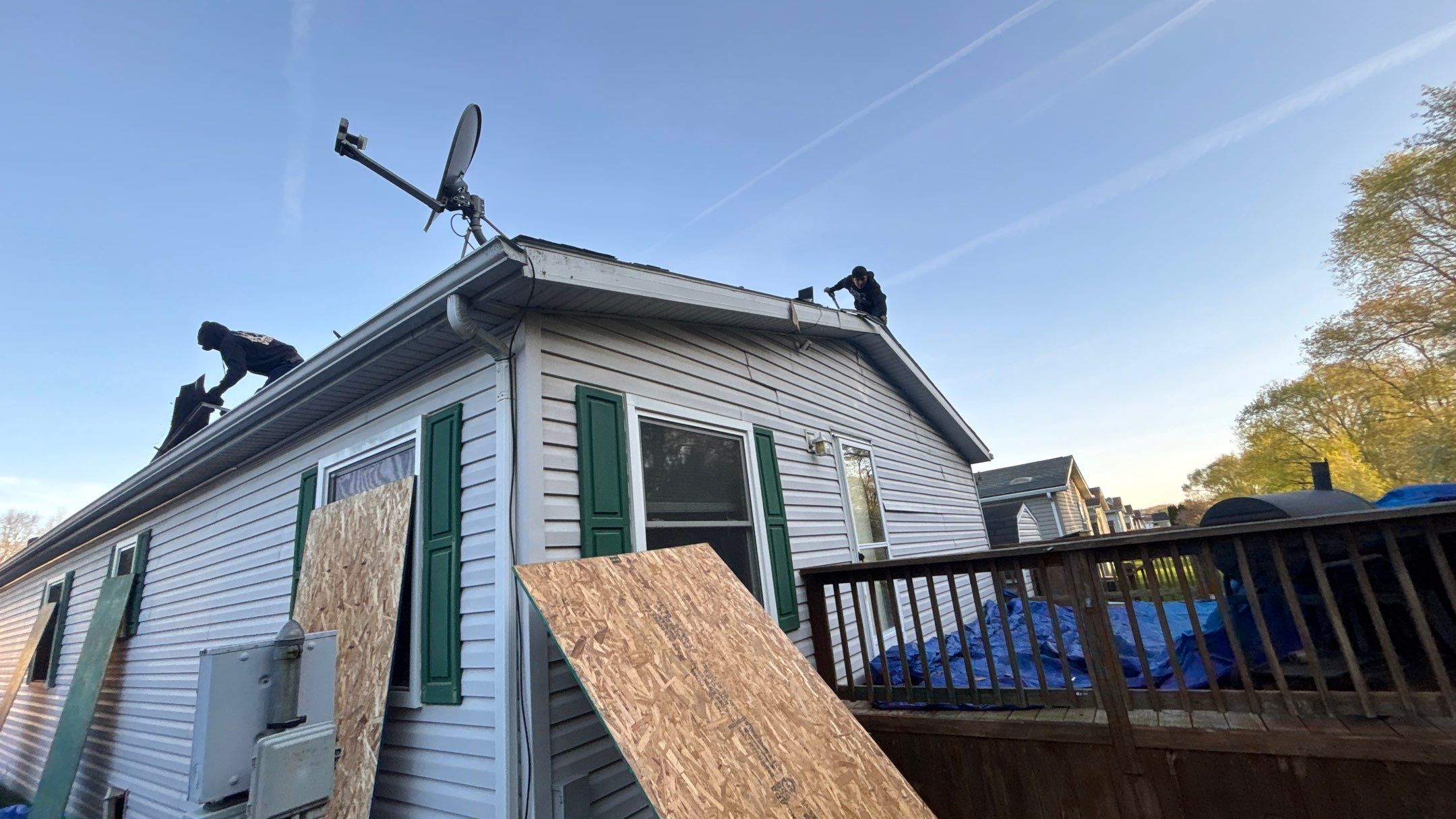 Roof Replacement using Owens Corning Duration by 180 Contractors