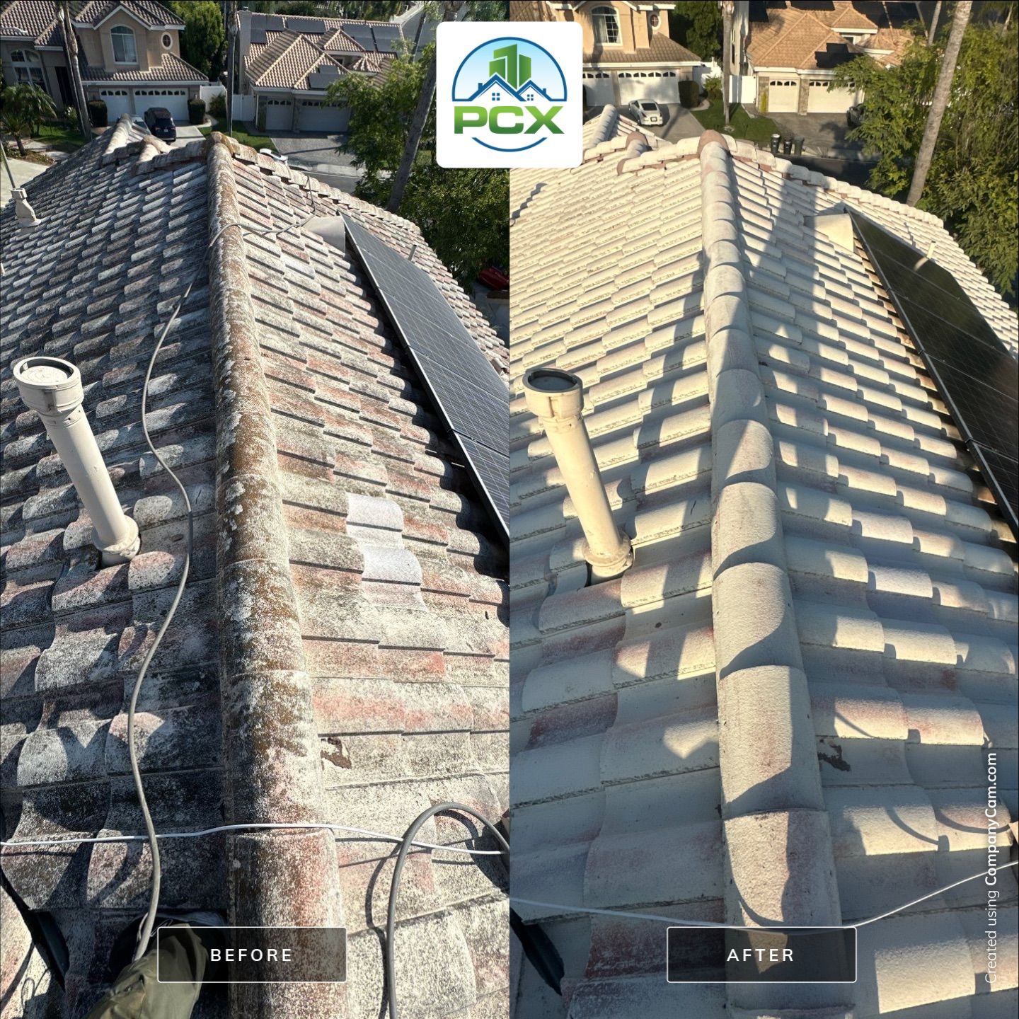 San Clemente Roof Washing by Property Cleaning Experts