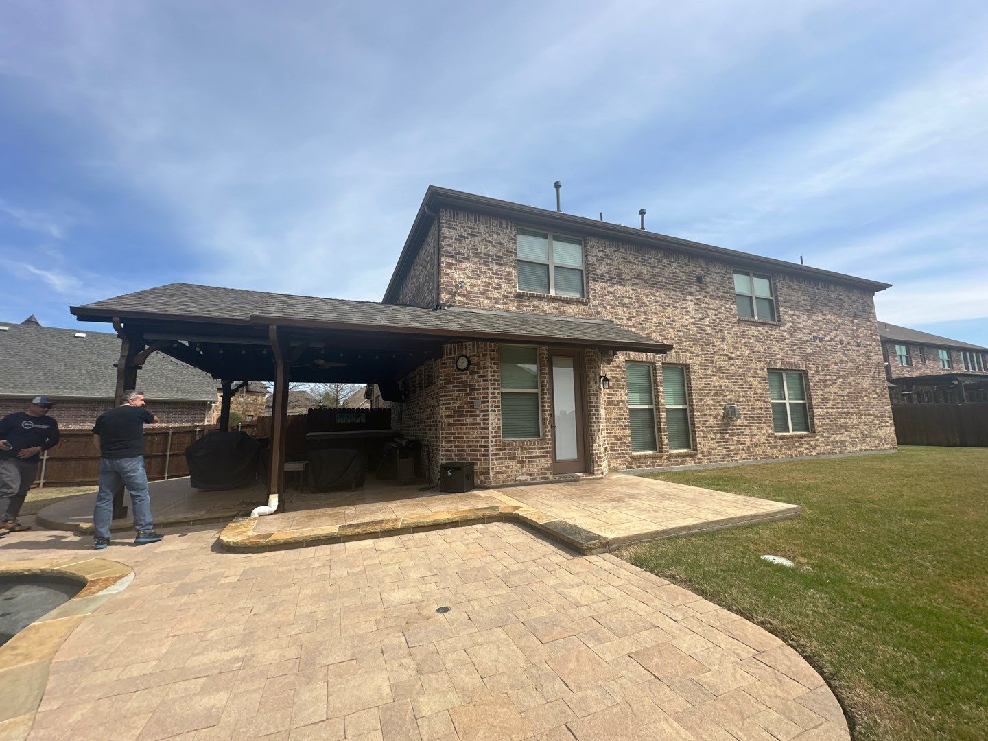 Residential Roofing Installation using Certainteed Max Def Weatherwood by Becker Roofing and Exteriors