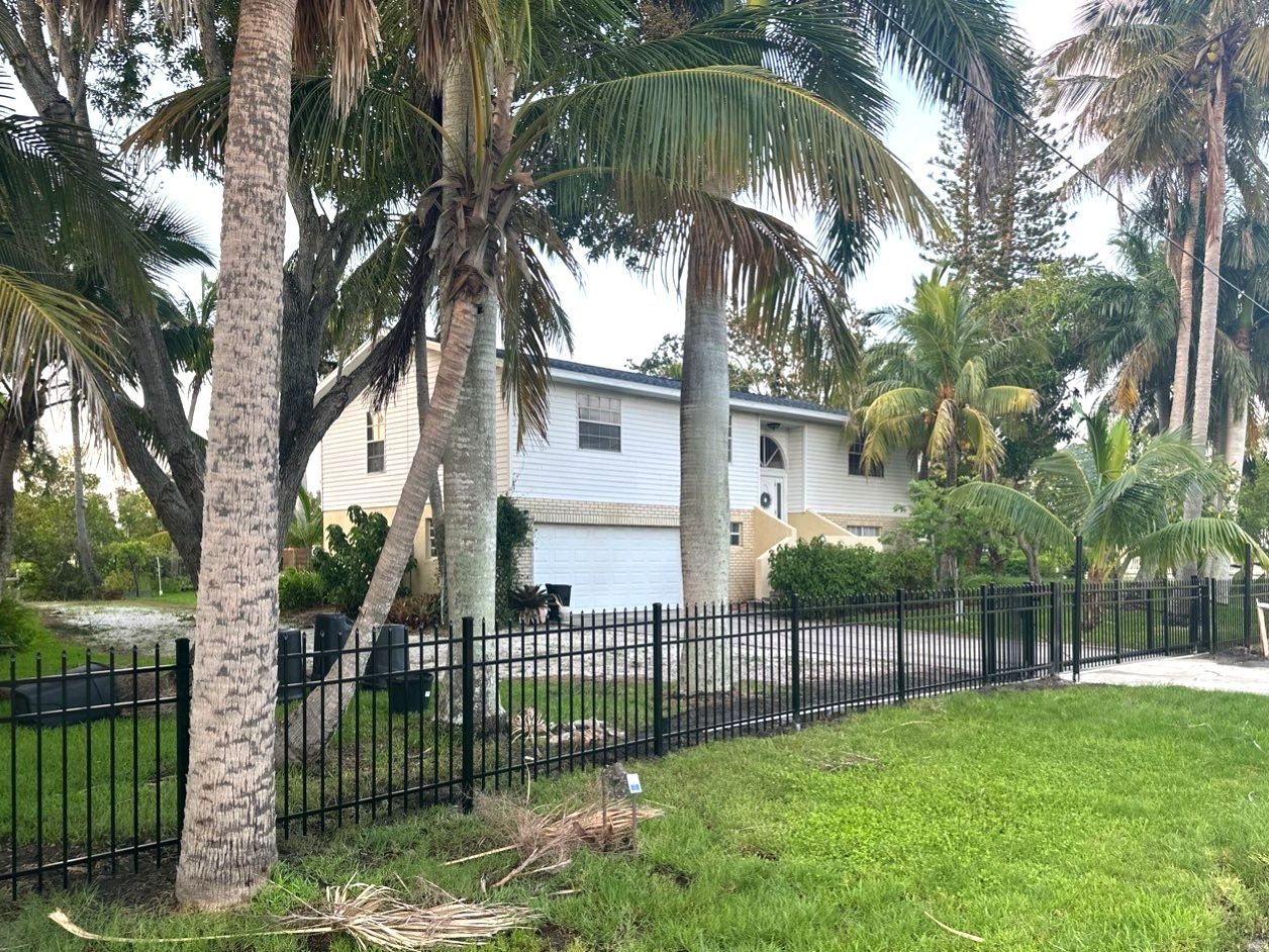 Aluminum Fence Installation using 3 Rail Aluminum Fence by Asap fence and gates, LLC