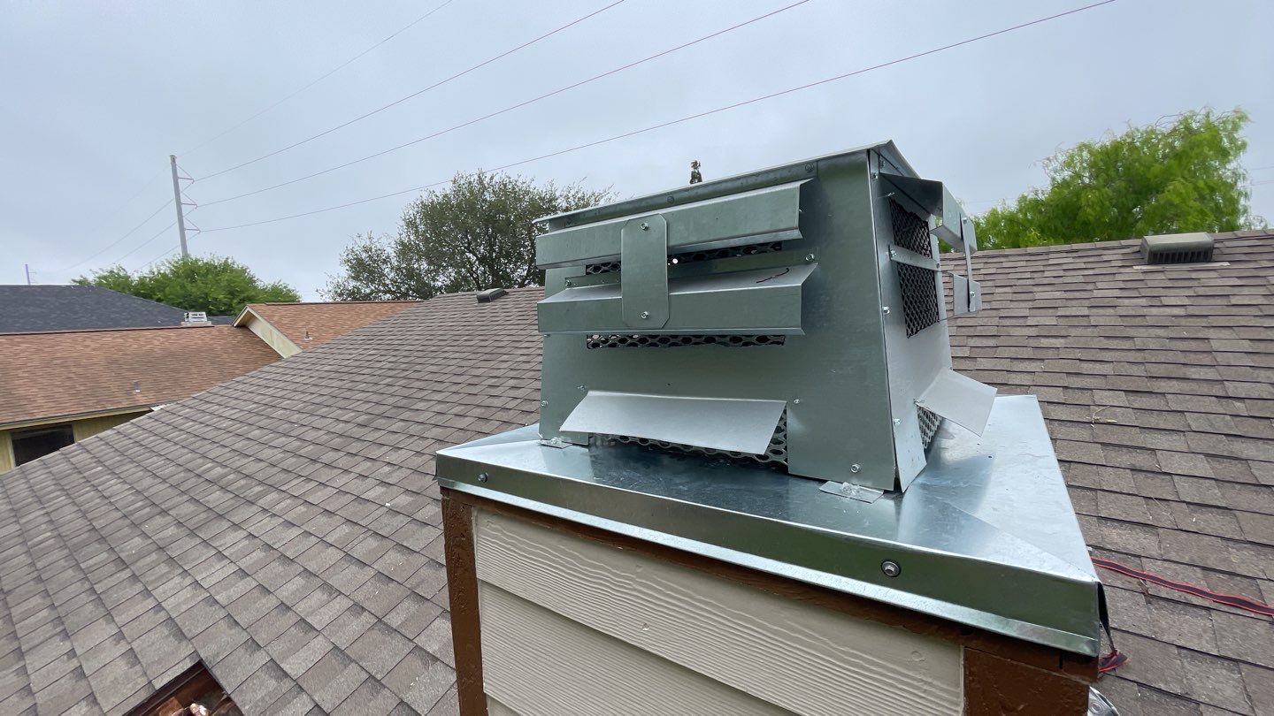 Chimney Cap Replacement by Lighthouse Roofing