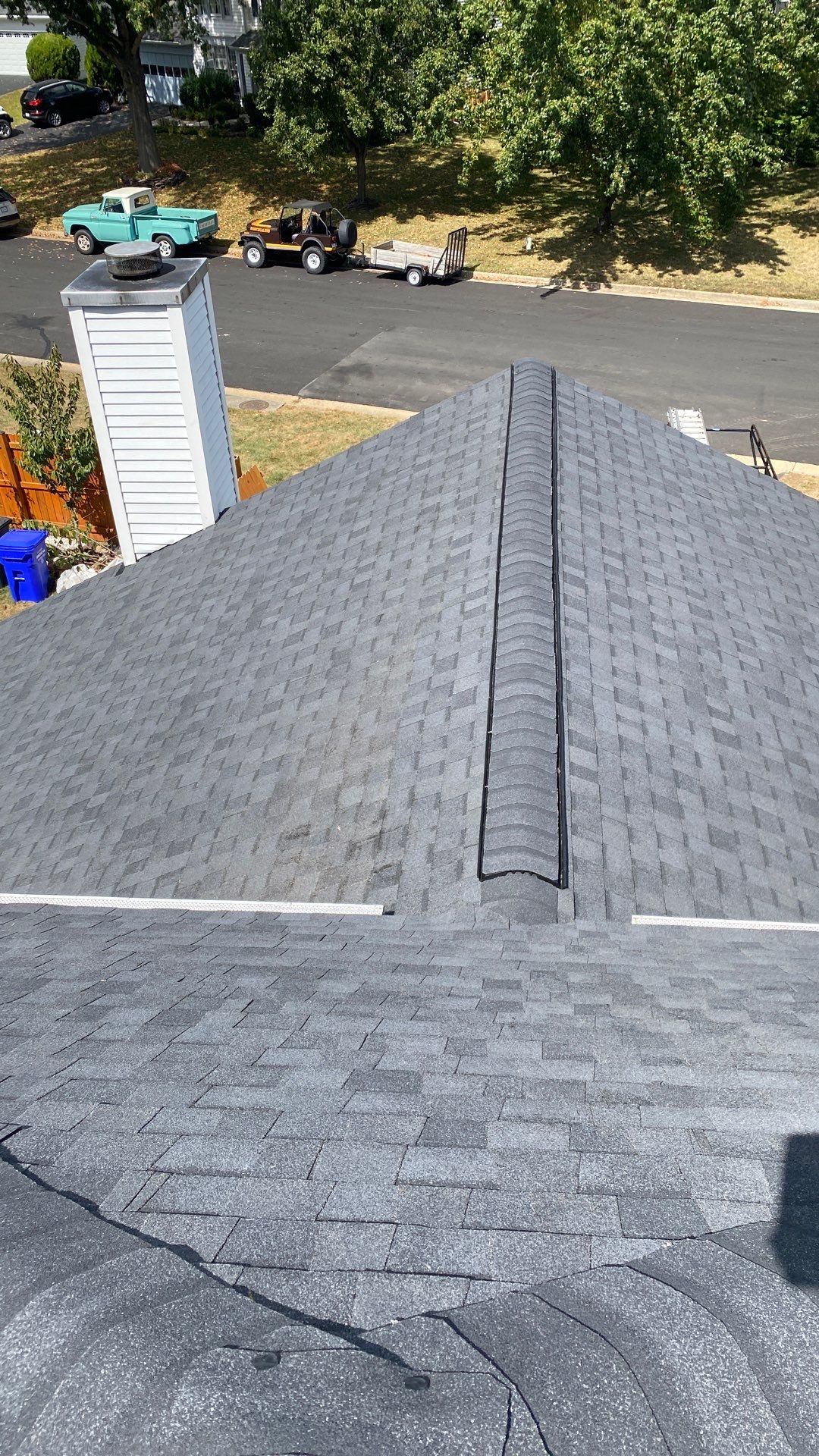 Gainesville: Residential Roof Replacement with CertainTeed Landmark in Moire Black  by RM Banning, Inc.