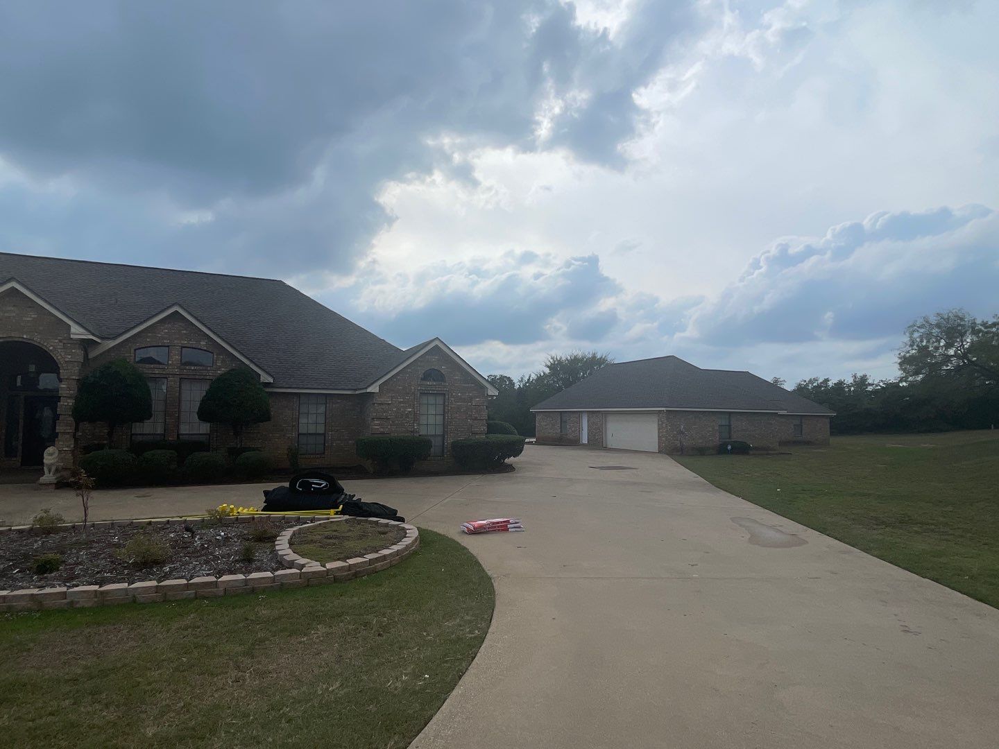 Rendon Forth Worth Texas Large Estate - Roofing Installation using GAF Timberline Armorsheild 2 Class 4 Impact Resistant Shingle System by First United Roofing & Construction
