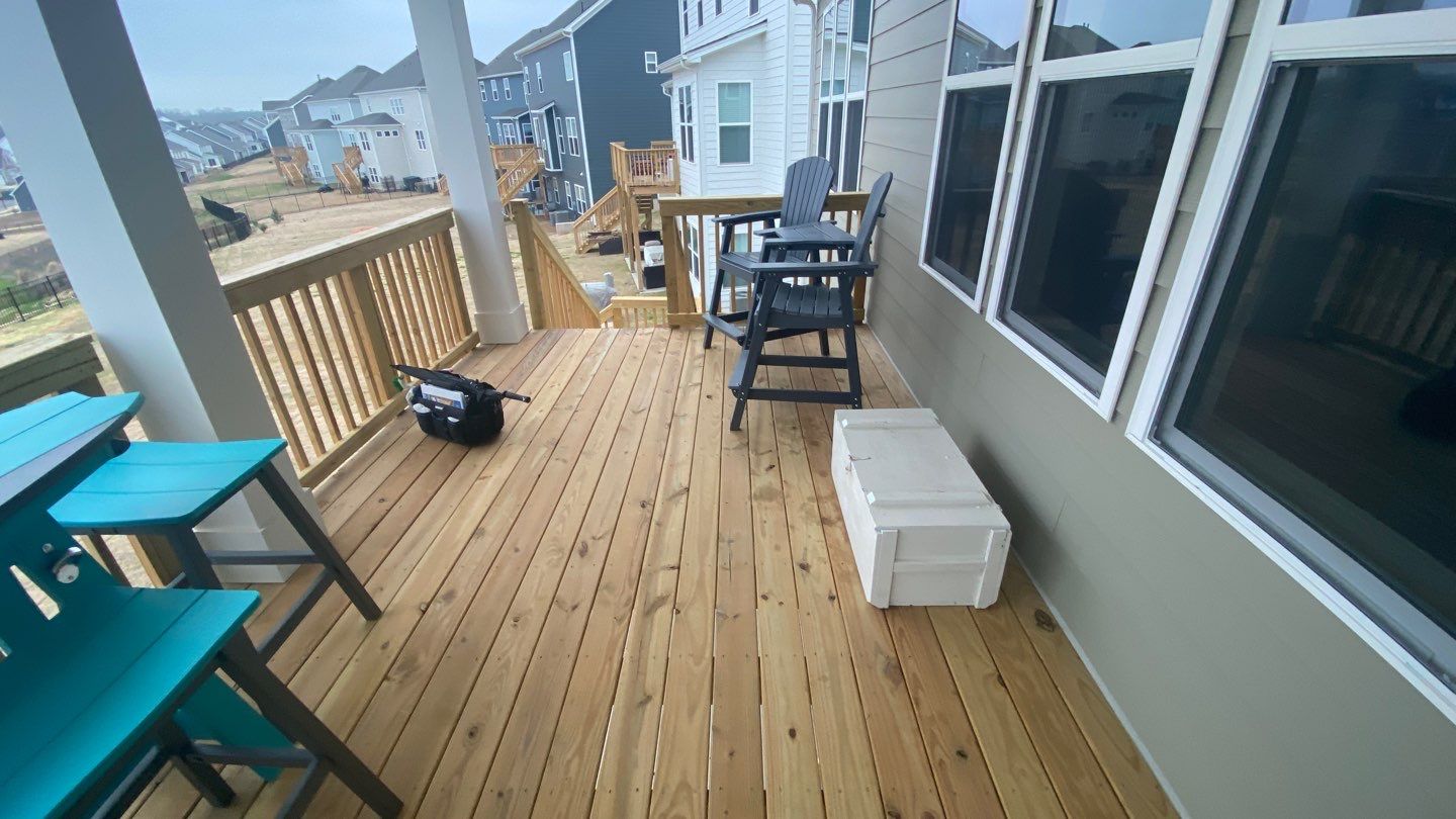 Weathered Deck using Wood Sealant by DuraSeal