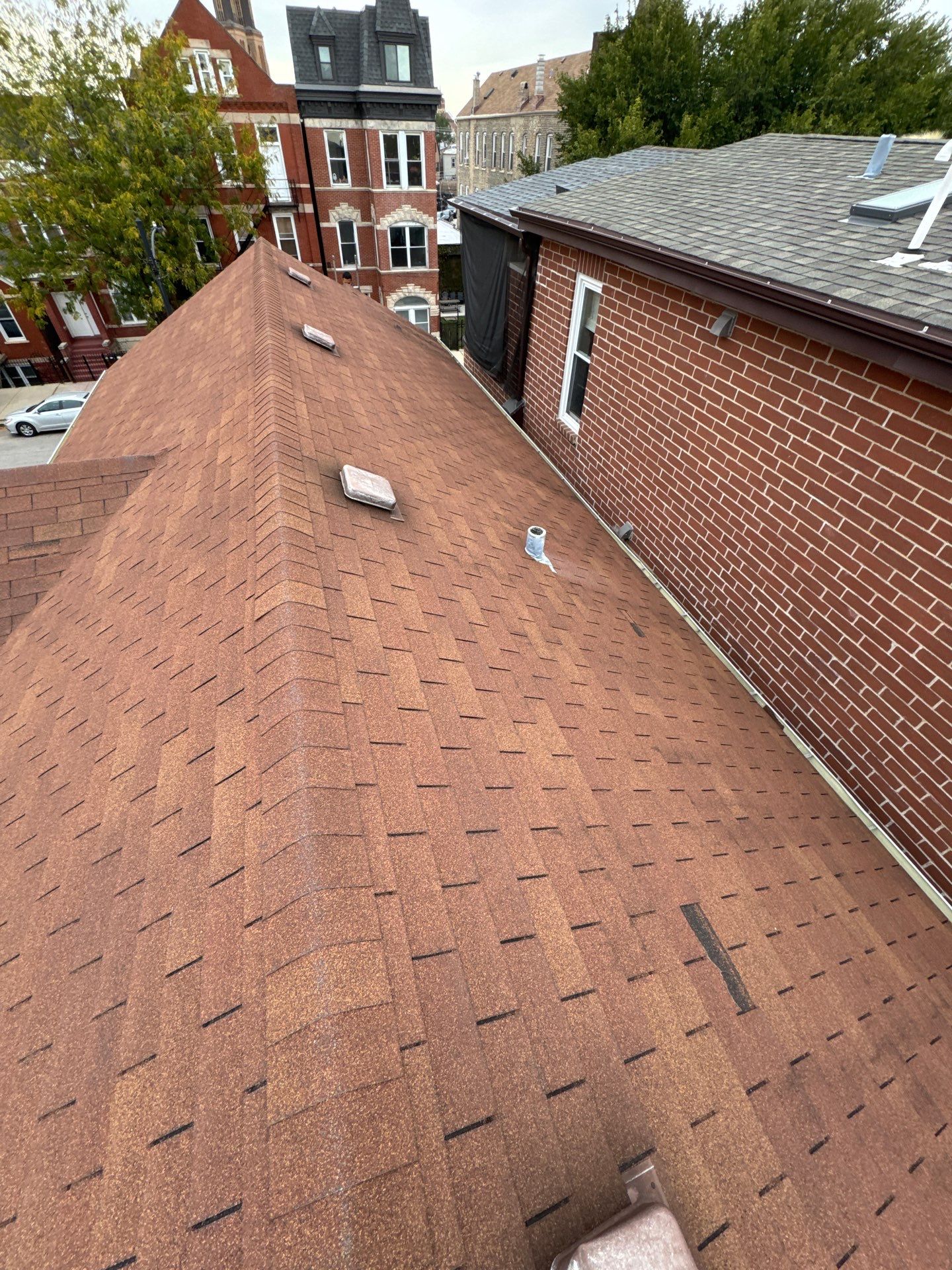 Roof Replacement by hail and wind damage  by Just Brilliant Restoration JBR