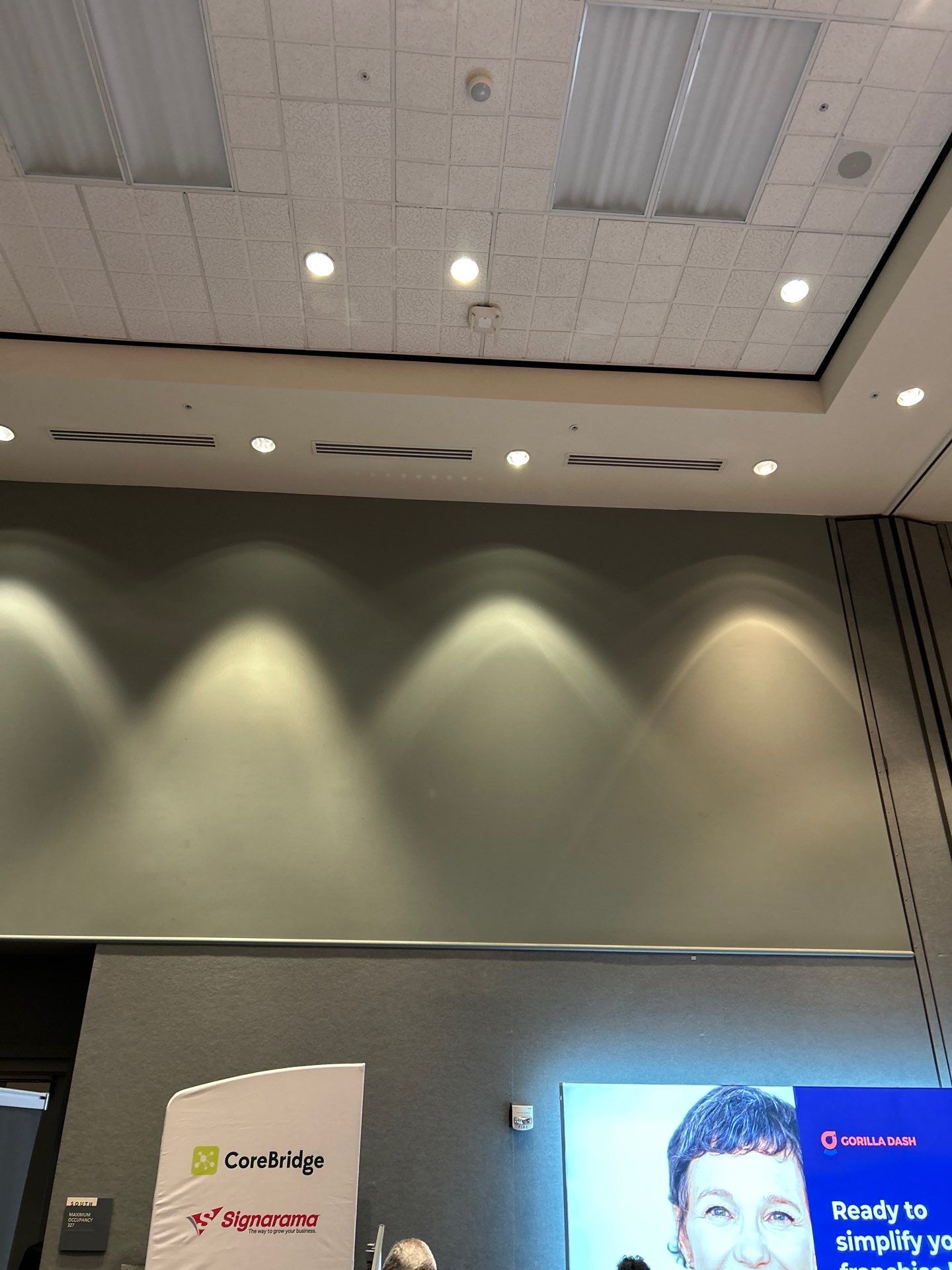 Commercial Event Branding and Lighting Installation in Williamsburg by CompanyCam Sales Demo