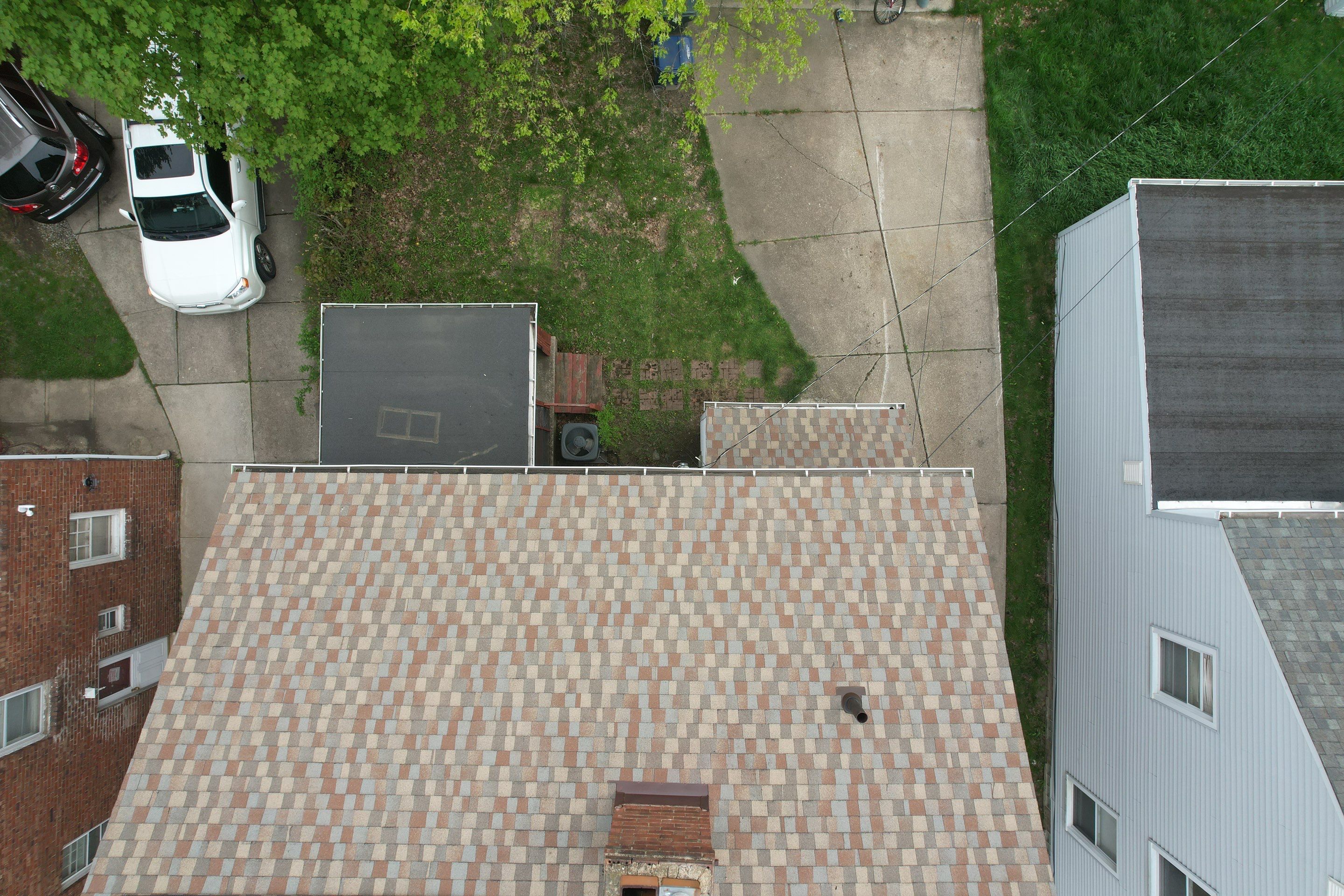Storm Restoration - Roof Replacement using GAF Timberline HDZ Golden Harvest in Cleveland Heights by Atlas Roofing & Restoration