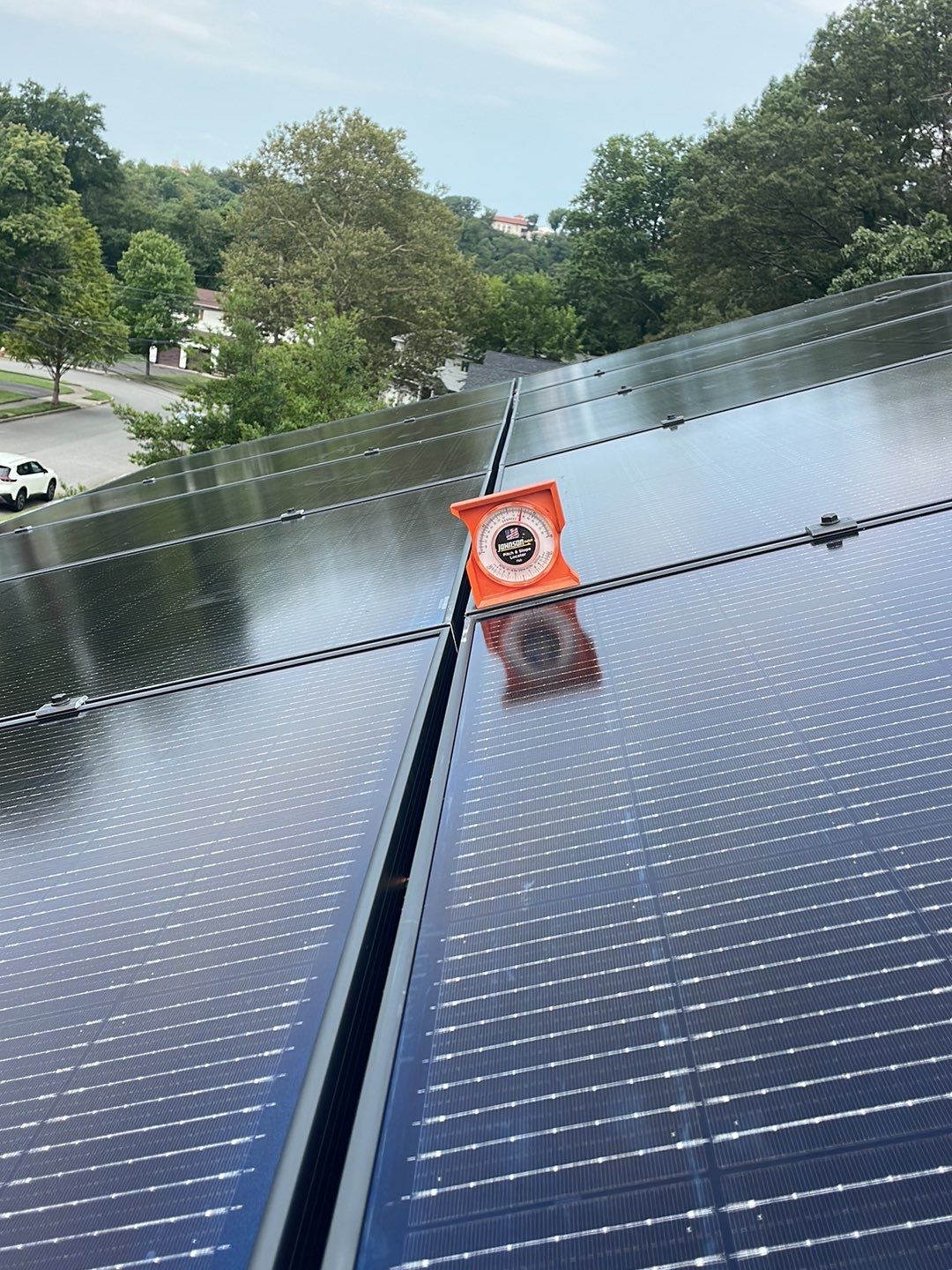 Solar Panel Installation with Exterior Service Change by Infinity Solar Systems