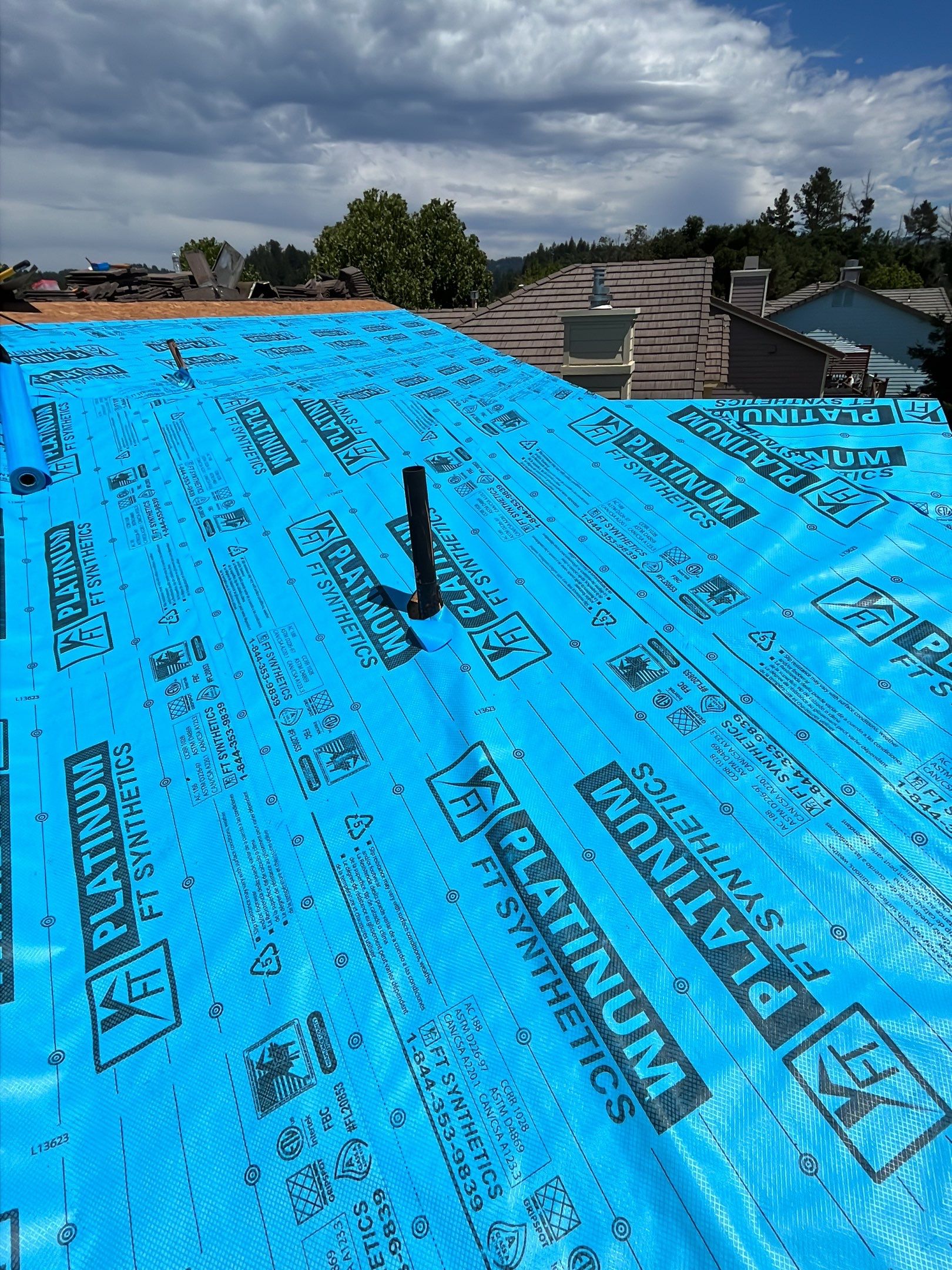 Weathered Brown Concrete Tile by Reimagine Roofing
