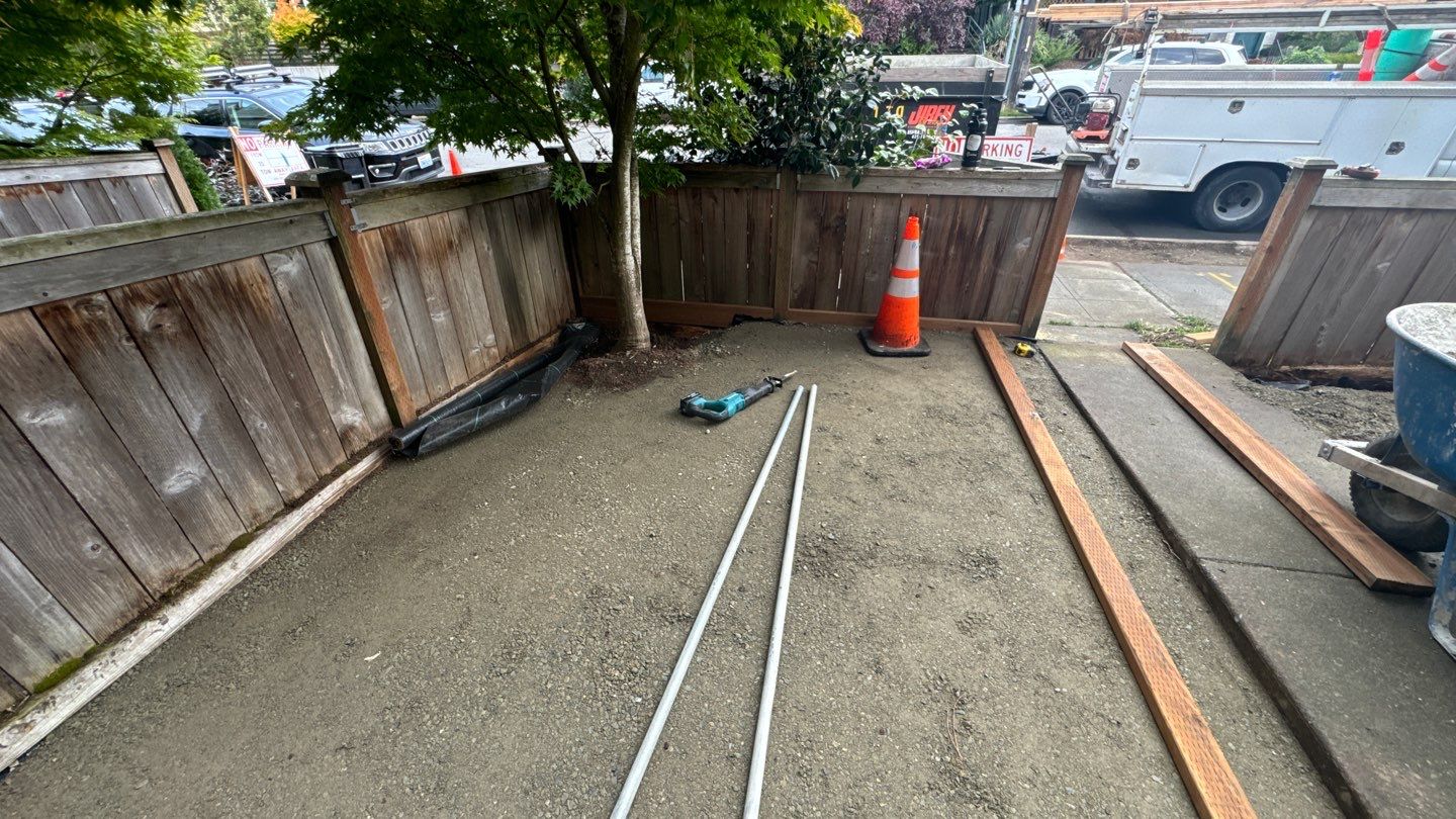 Paver Walkway & Turf Installation | Seattle  by Jireh Asphalt & Concrete Inc 