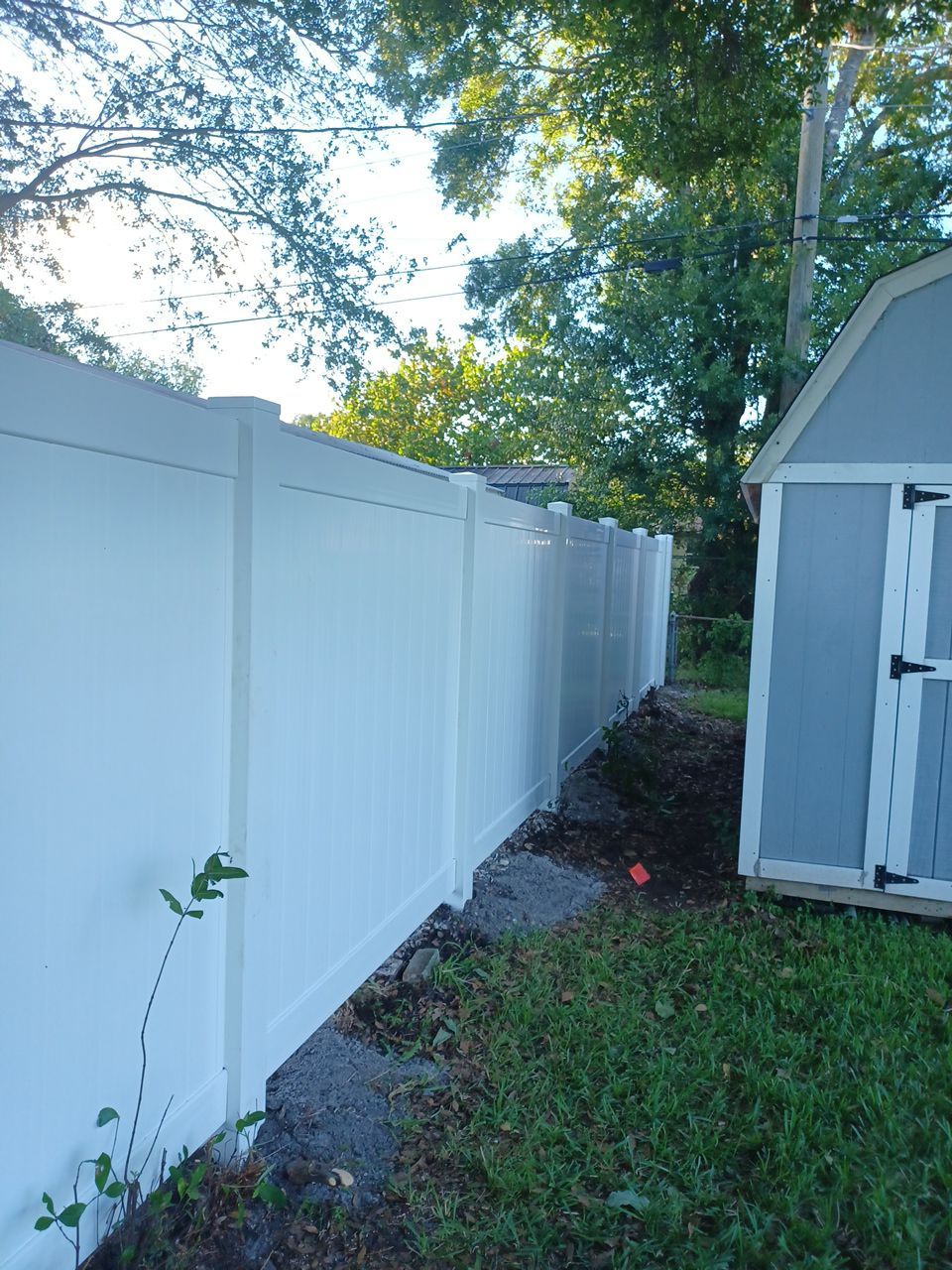 Bradenton, FL 6ft. Tall White Vinyl Privacy Fence  by Asap fence and gates, LLC