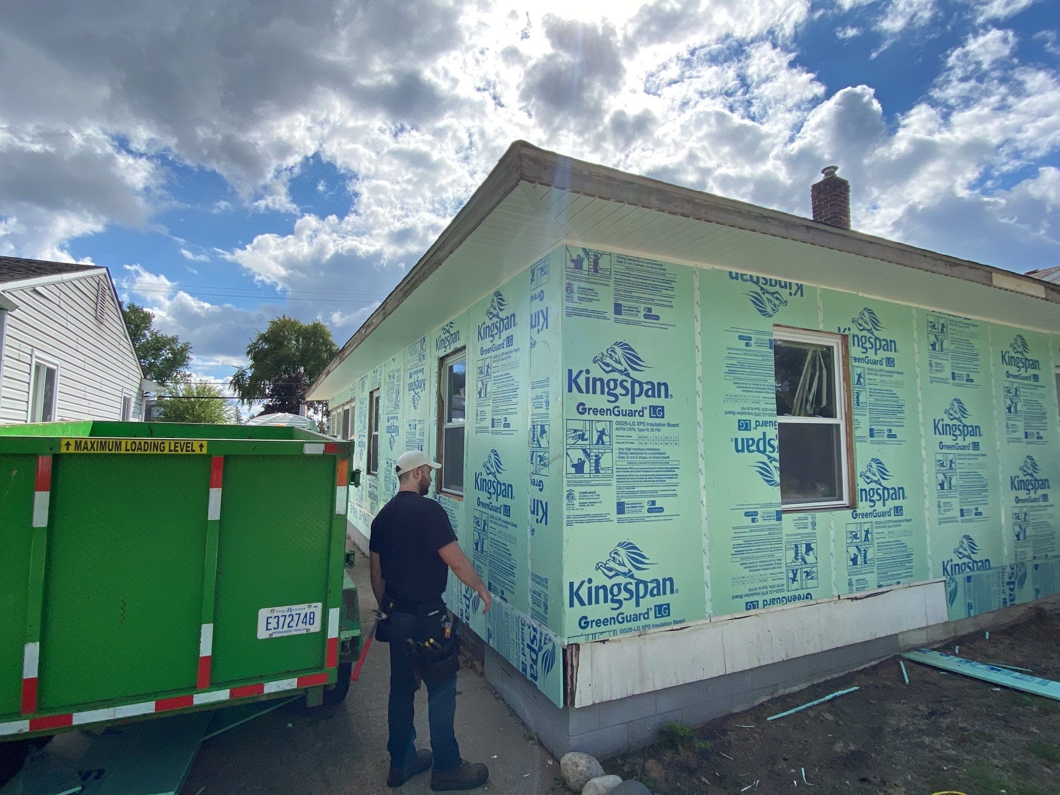 Siding Replacement using CertainTeed Restoration Classis D4 by 180 Contractors