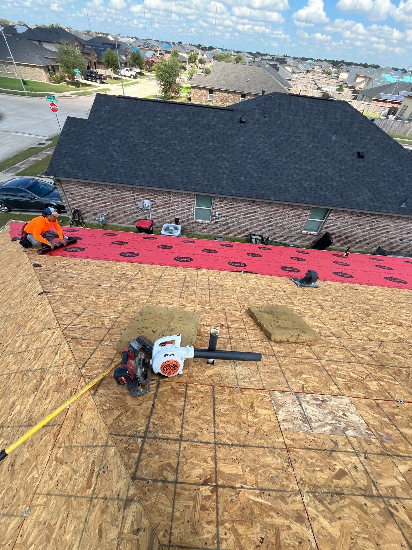 Reroof and Interior Work by Berry Good Roofing 
