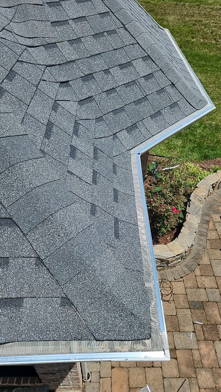 Gutter guard instalation  by Power Wash Masters LLC