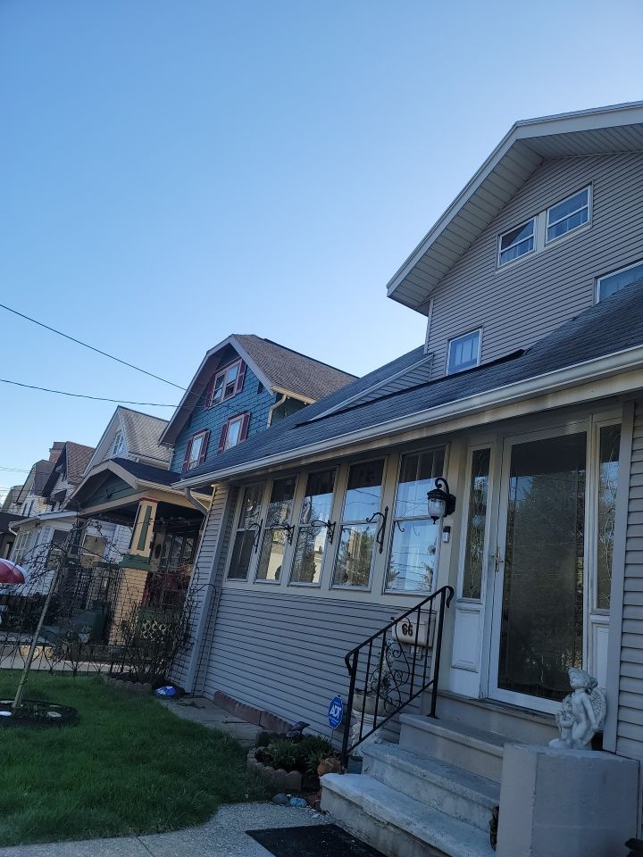 ATLAS PINNACLE COLOR: MORNING HARVEST DRIP EDGE: WHITE by Eagle Eye Roofing