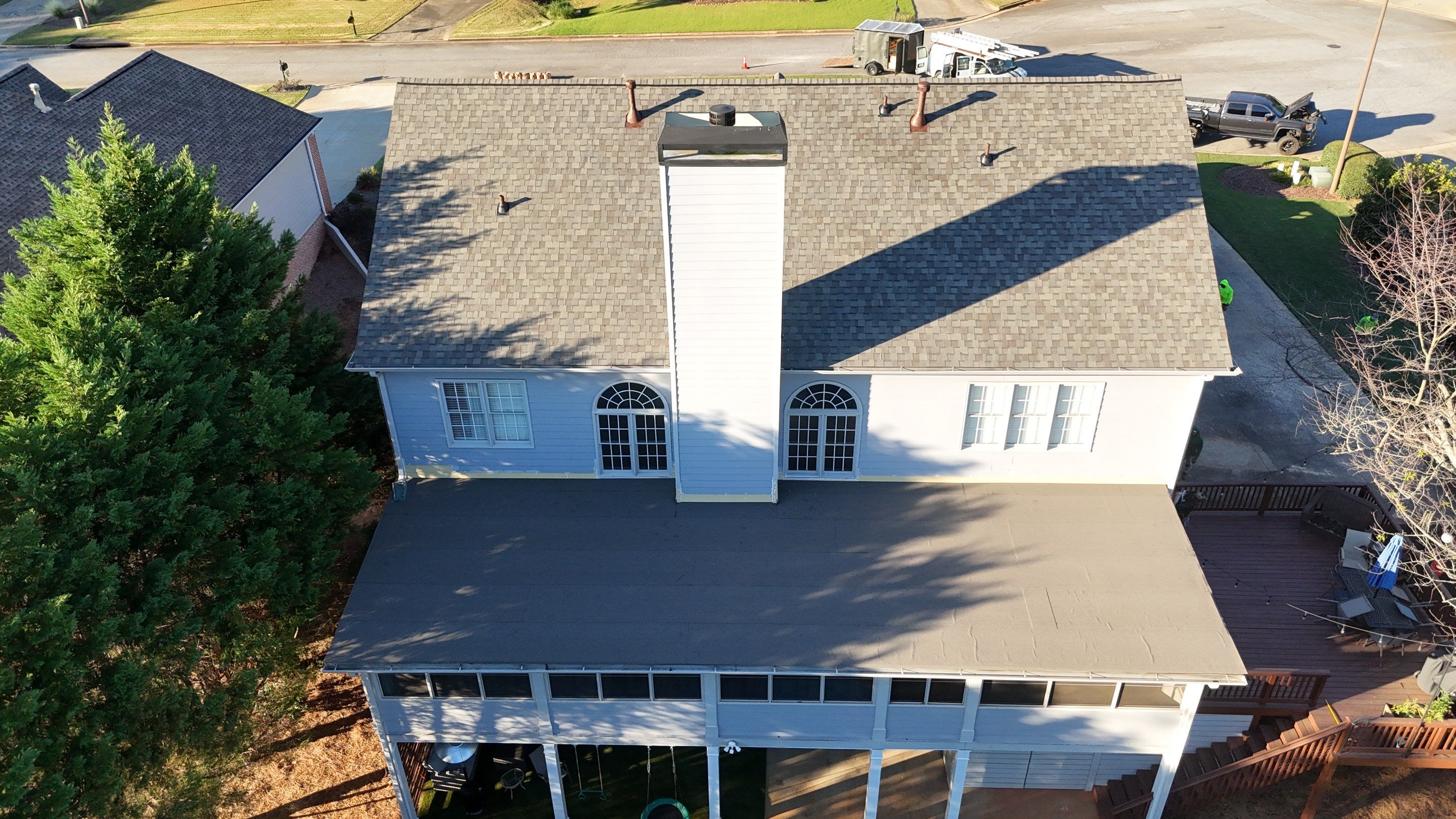 Roswell, GA Roof Replacement CertainTeed Landmark Weathered Wood by Reset Roofing