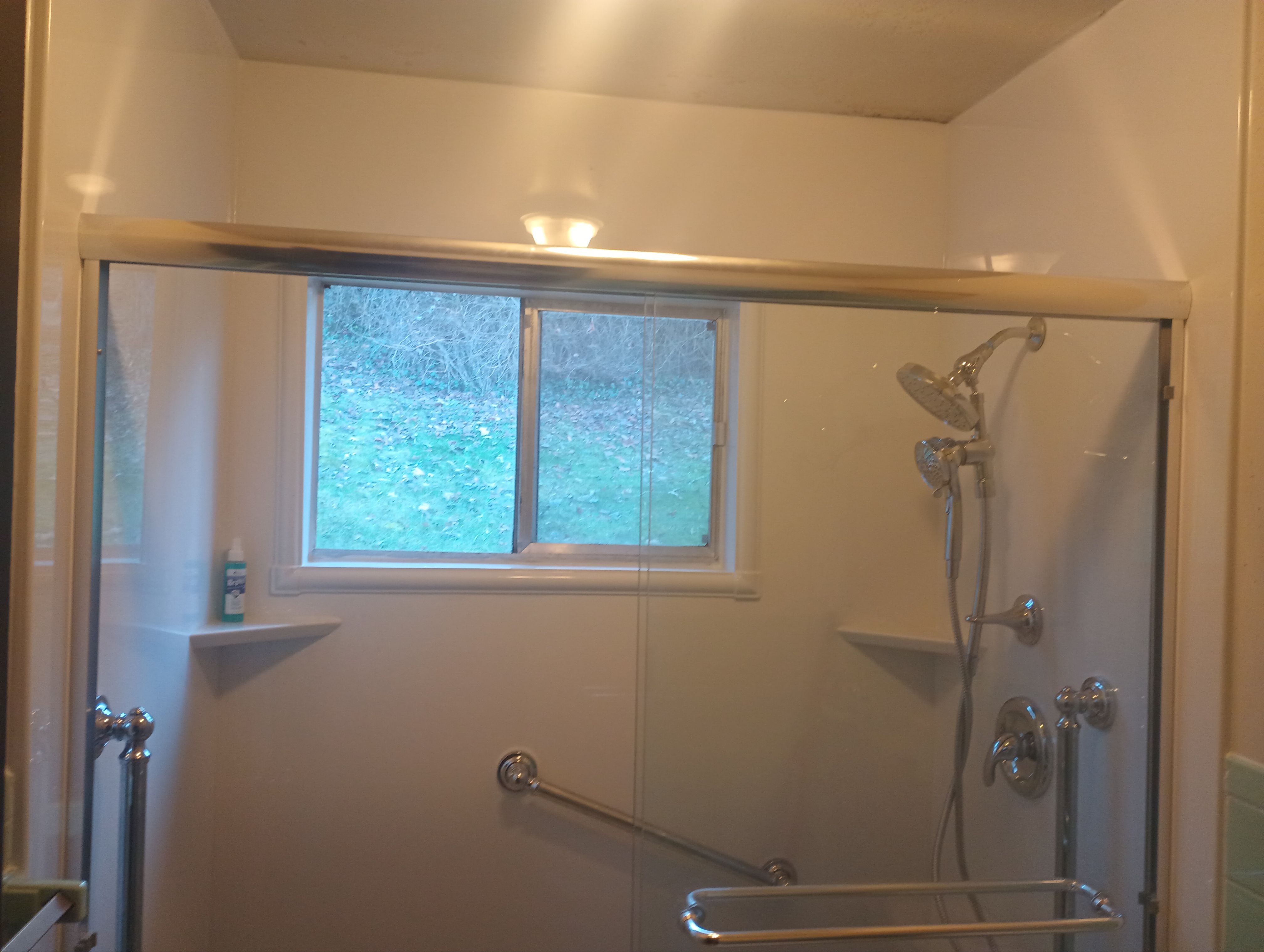 Tub to Shower Conversion using BCI Acrylic Shower System by Secure Construction Company Inc