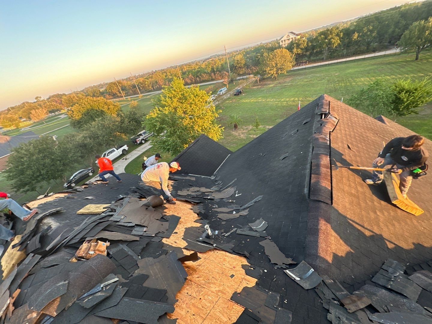 Residential Roofing Installation using Owen's Corning Duration (Lifetime) Shingles by Roof Repair Company