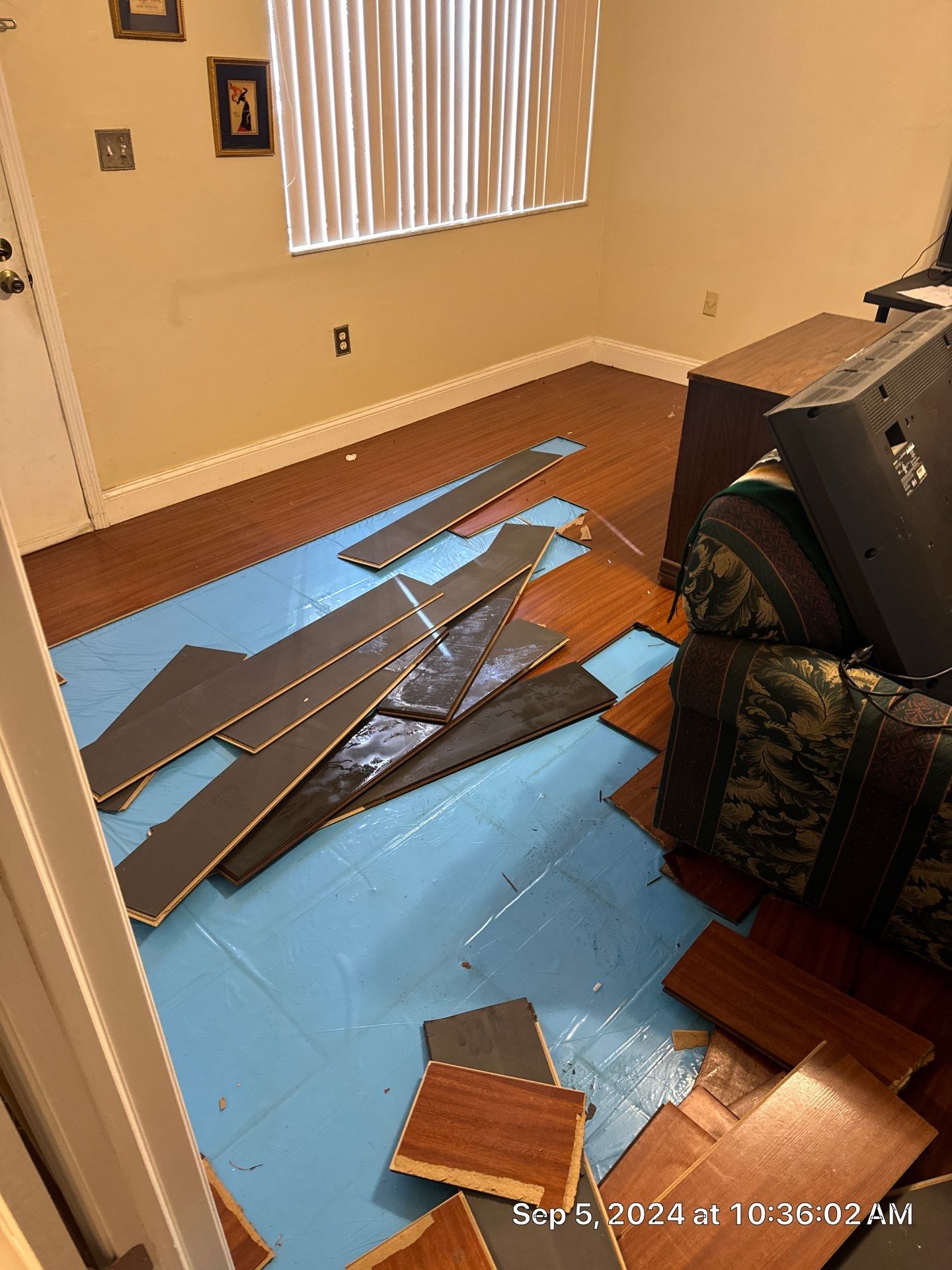 Water Damage Mitigation and Thermal Moisture Inspection in Miami by SuperClean 