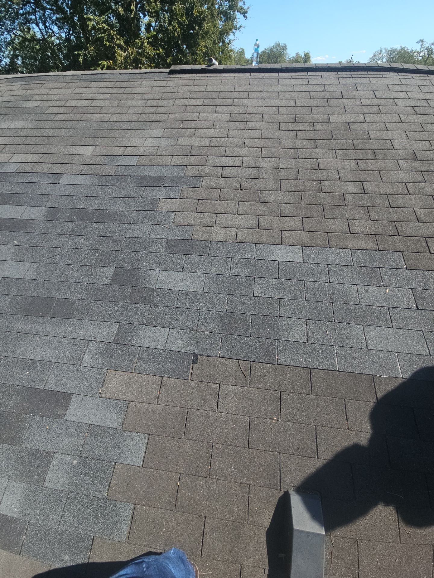 Hail Damage using Owen's Corning Duration (Lifetime) Shingles by Roof Repair Company