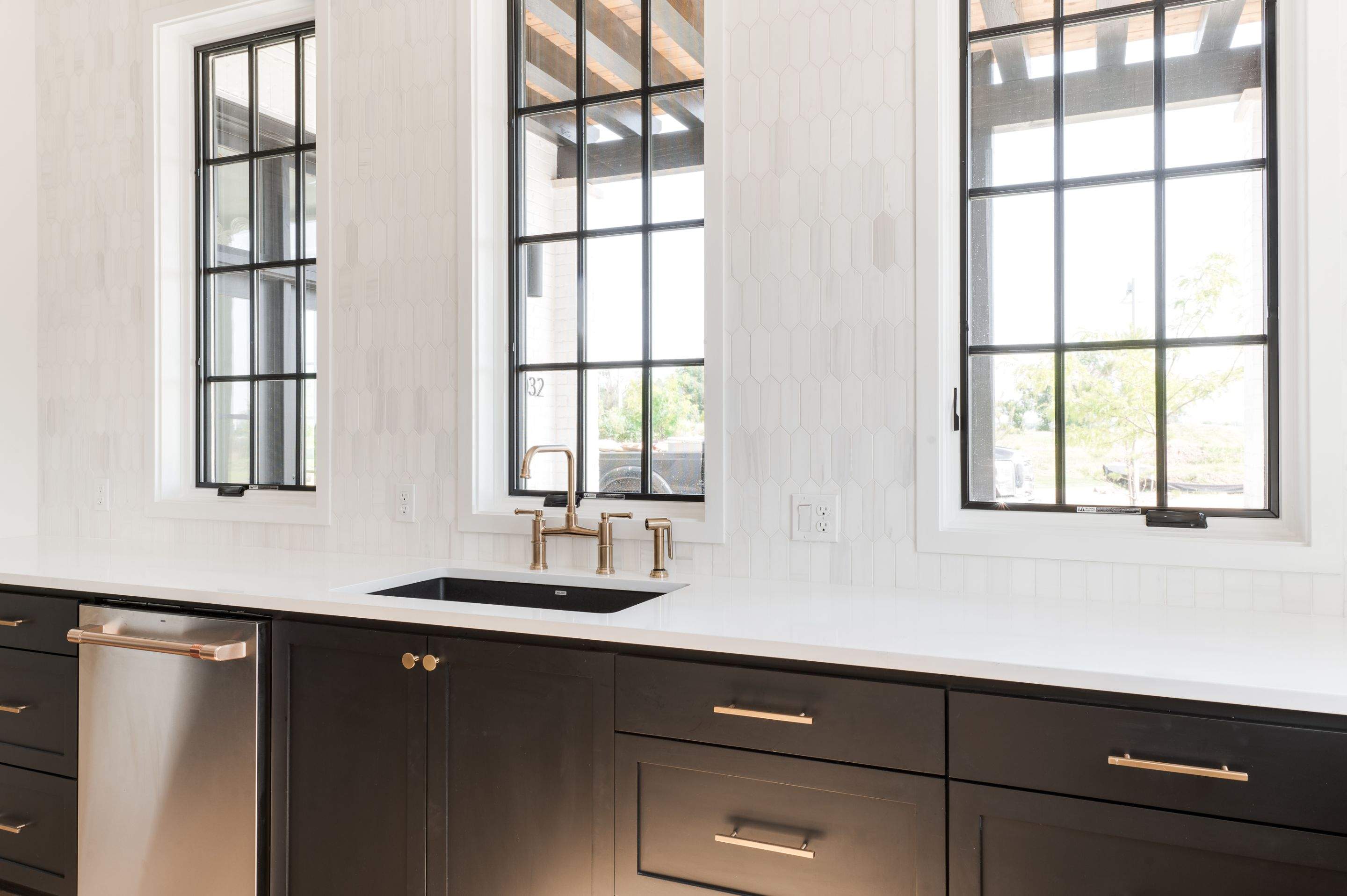 Modern Residential Kitchen and Bath in Oklahoma City by TNT Countertops