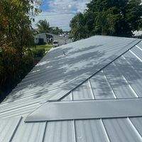 24ga 1" Nail-Strip Mill Finish by Total Roofing System The Metal Roof Experts
