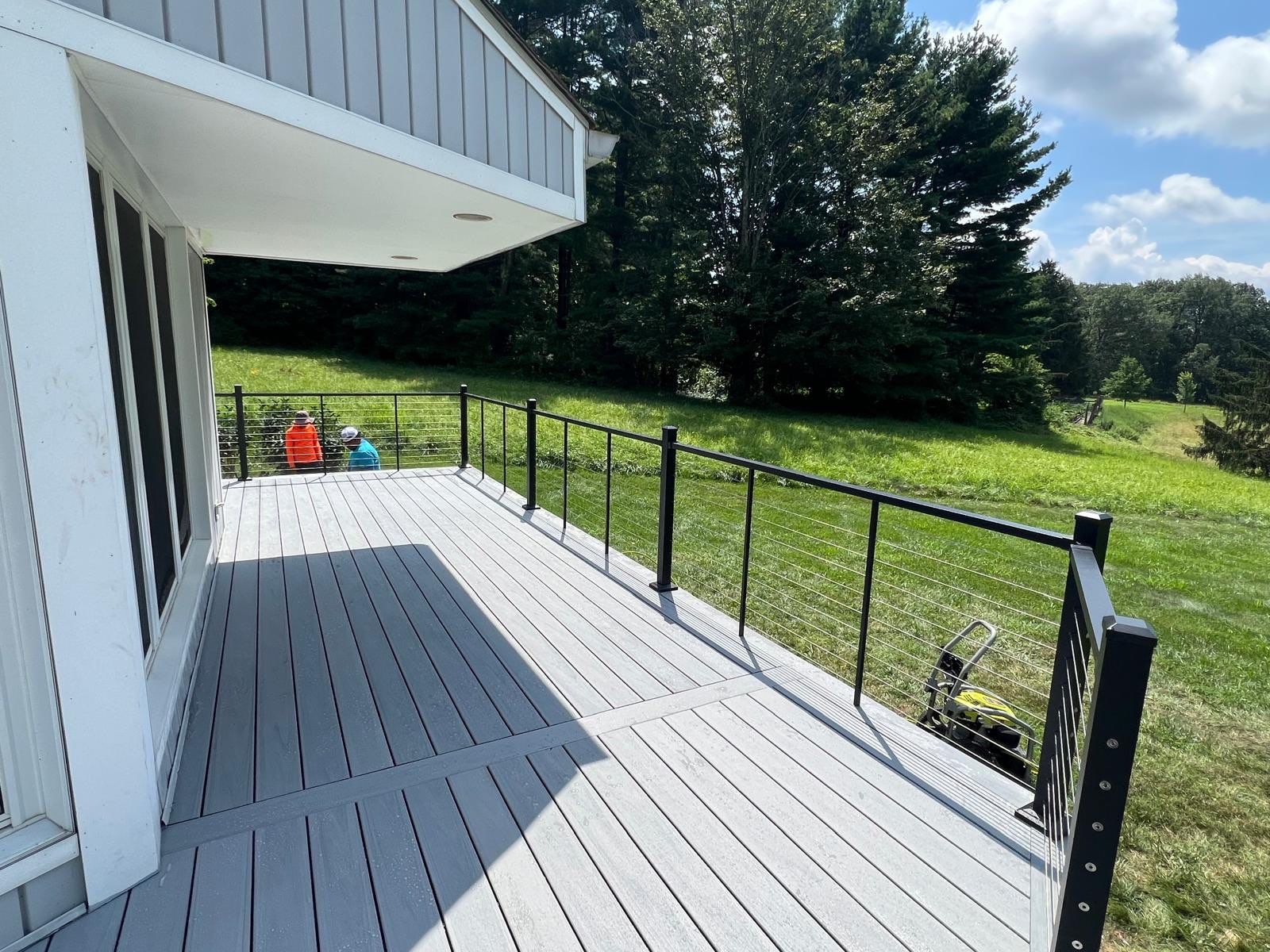 Project in Harding Township by deck guardian