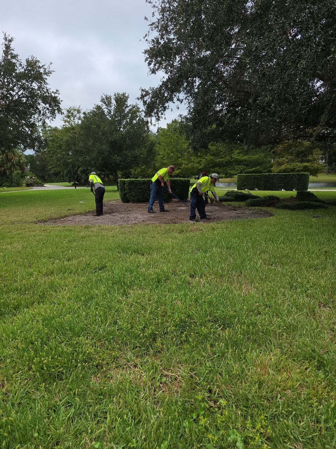 Deerwood Community | Island Landscape Replacement by ProGreen Services
