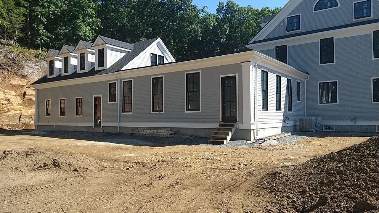 Harvard, MA Gutter Installation using 6" Half Round Aluminum Gutter by Gutter Pro Enterprises