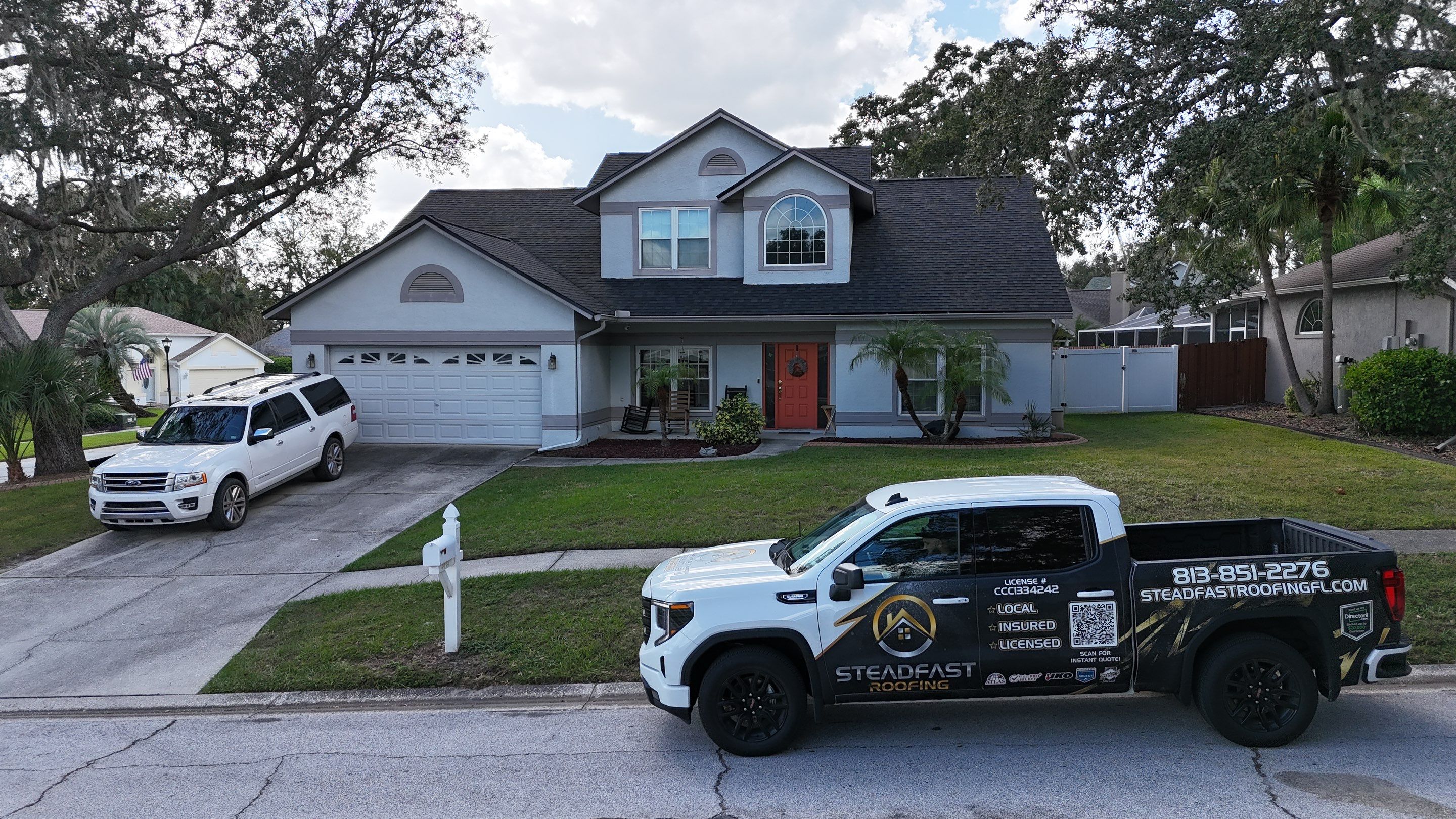 Roof Replacement in Valrico, FL by Steadfast Roofing 
