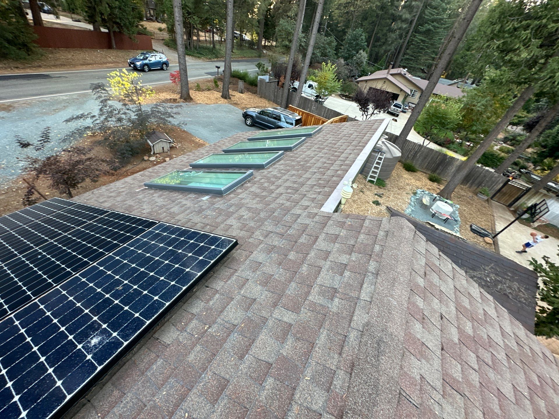 Residential Roofing Installation using Owens Corning Insulation by Byers Enterprises 