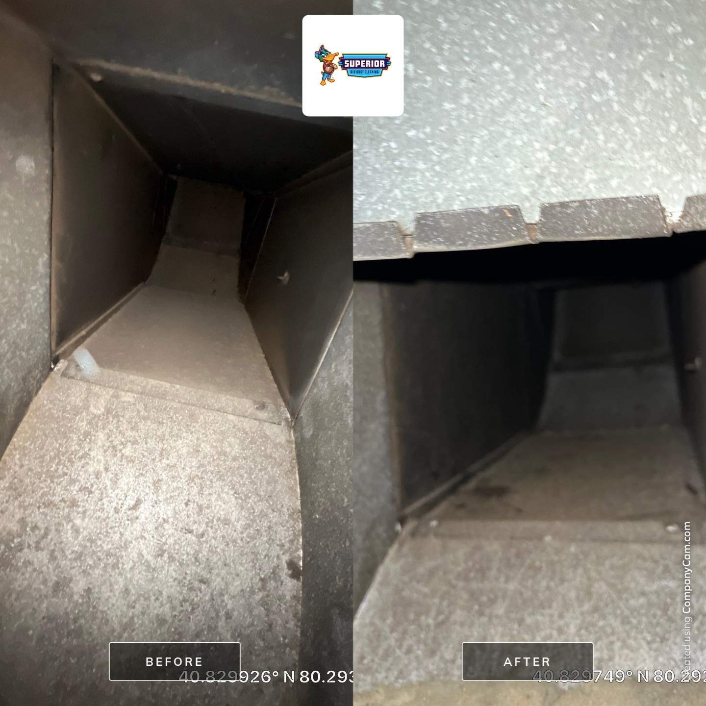 Air Duct Cleaning With a Vacuum Truck in Ellwood City, PA by Superior Air Duct Cleaning