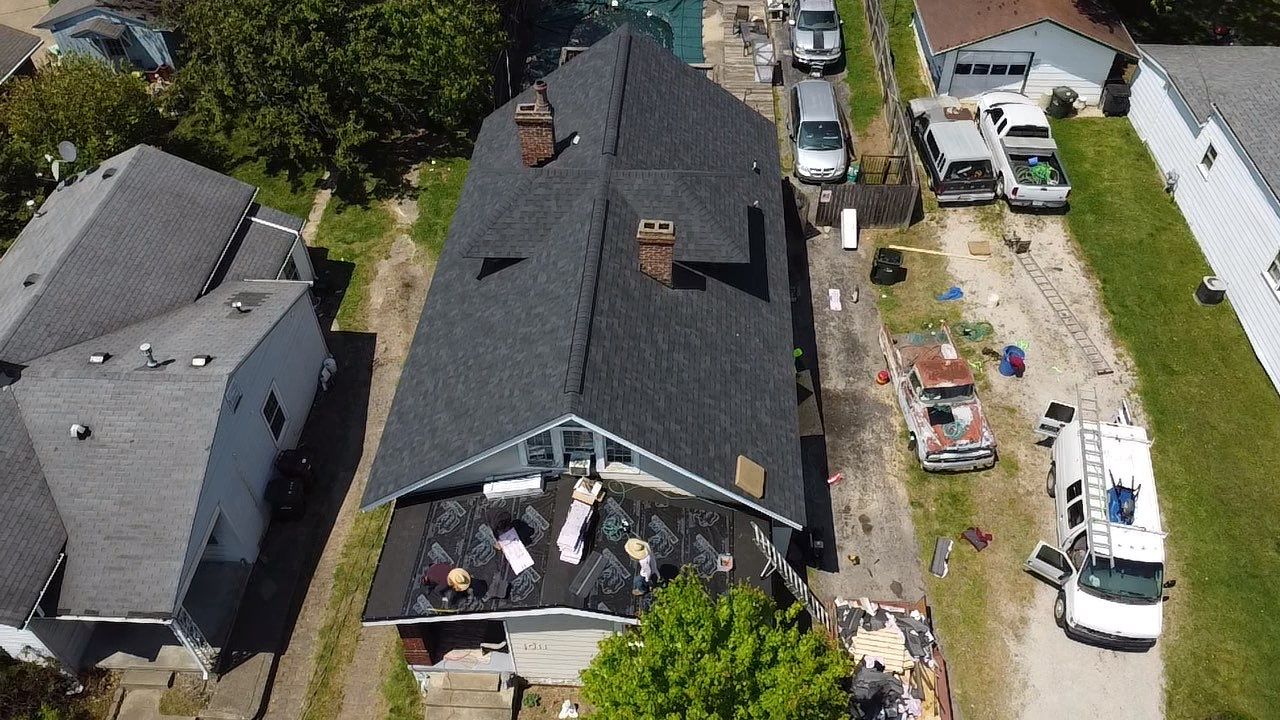Residential Roofing Repair using Owens Corning Onyx Black Duration by Storm Contracting 